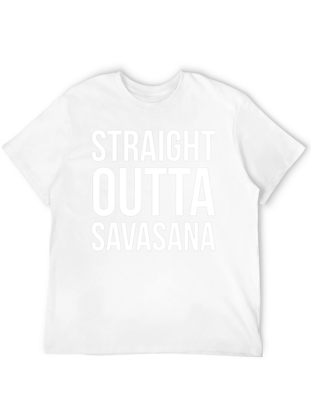 Straight Outta Savasana T-Shirt Yoga Funny