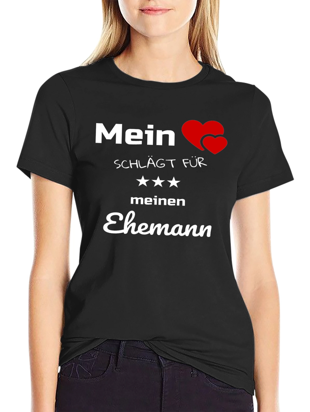 Mein Herz Schlägt Für Meinen Ehemann T-Shirt