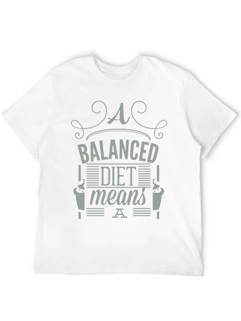 Balanced Diet T-Shirt - Funny Coffee Lover Tee