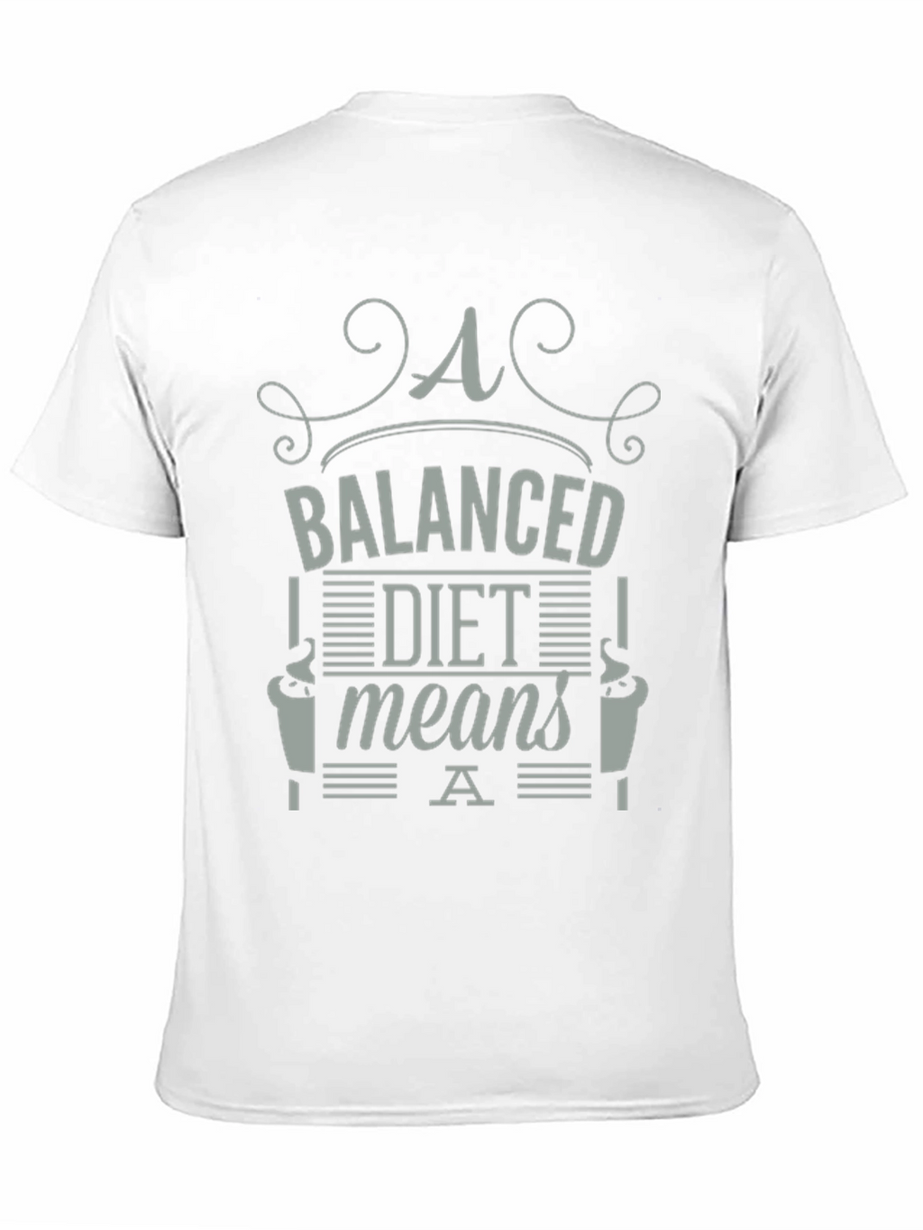 Balanced Diet T-Shirt - Funny Coffee Lover Tee