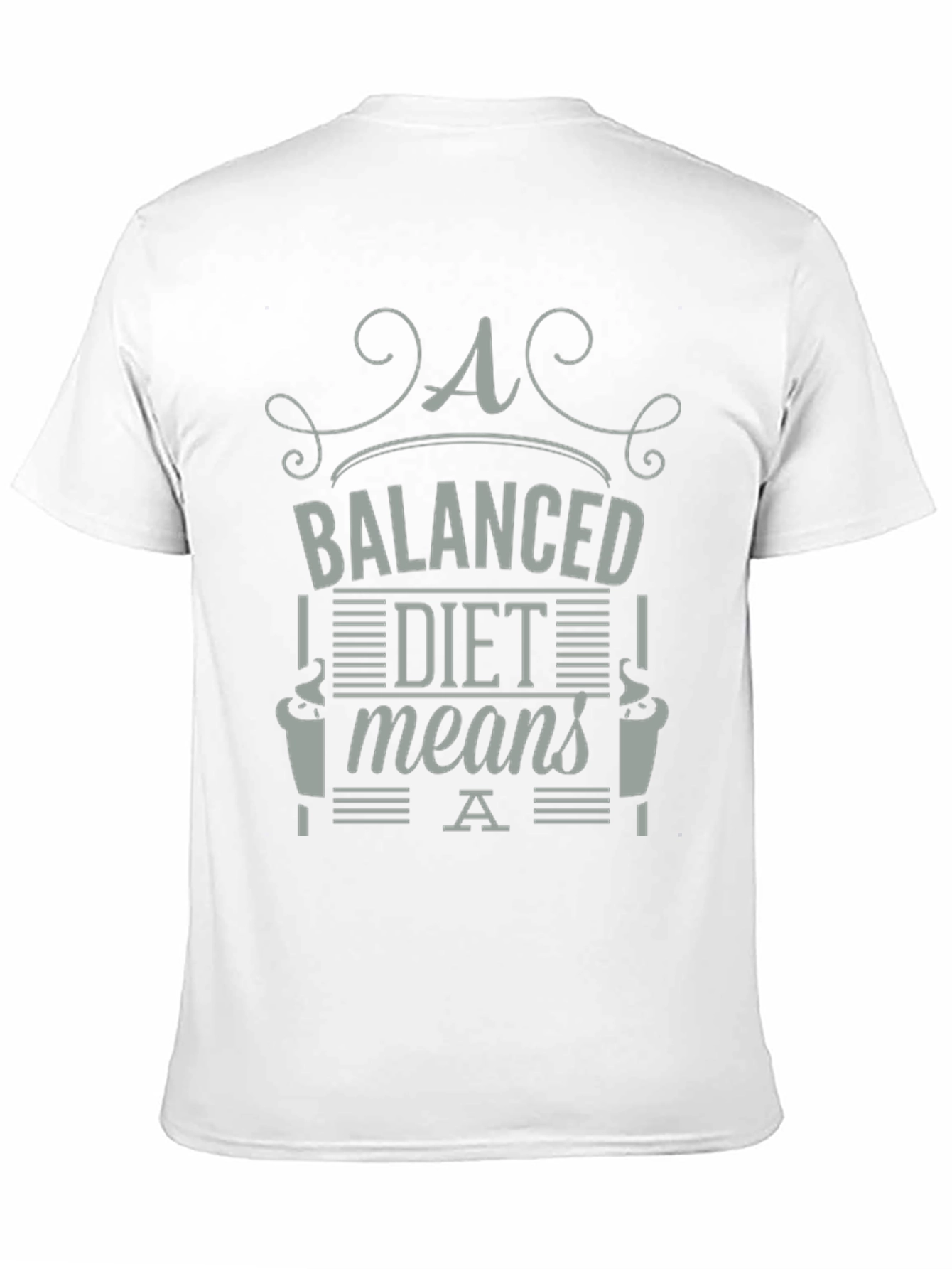 Balanced Diet T-Shirt - Funny Coffee Lover Tee