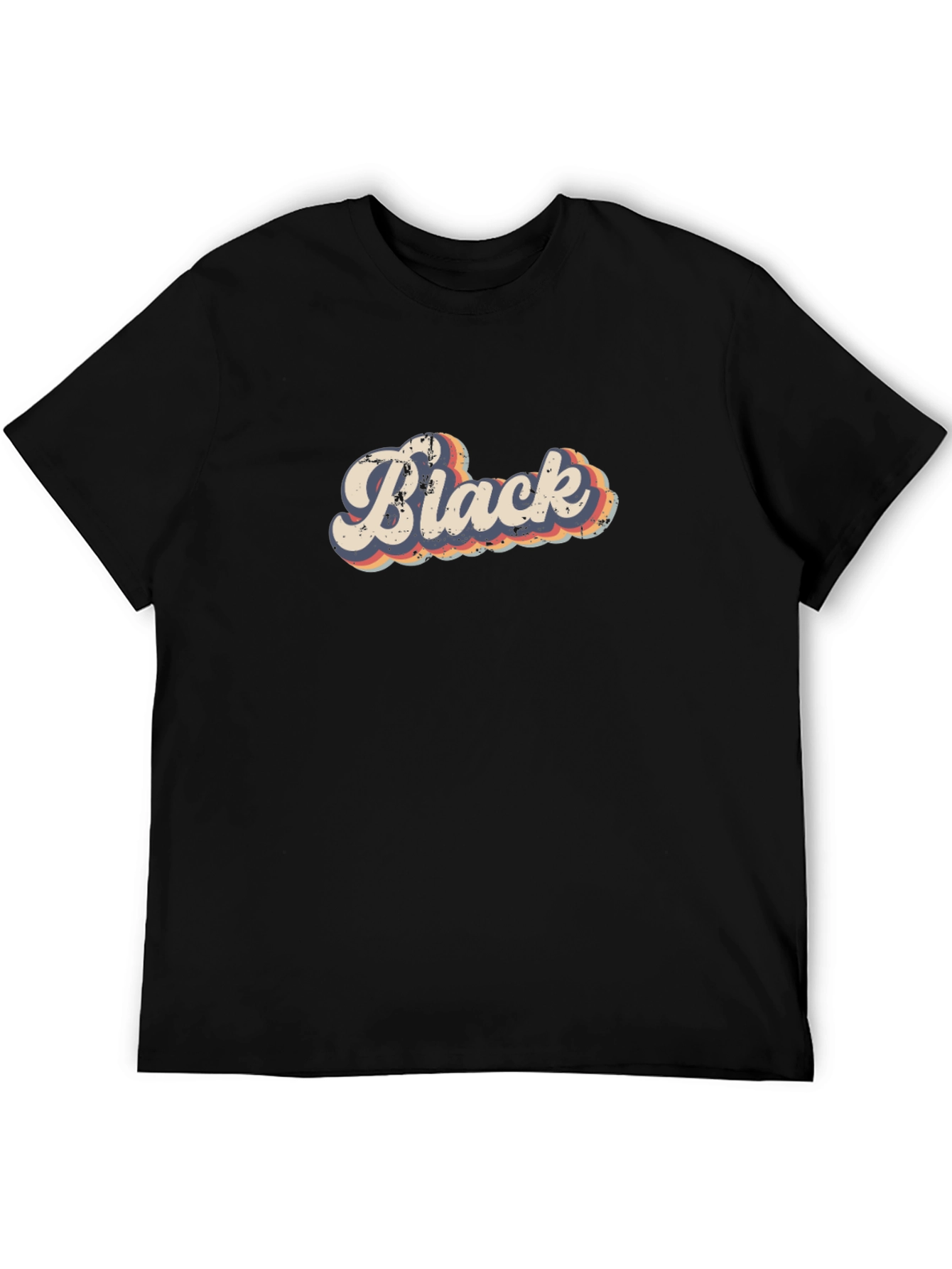 Retro Black T-Shirt - Cool Vintage Style