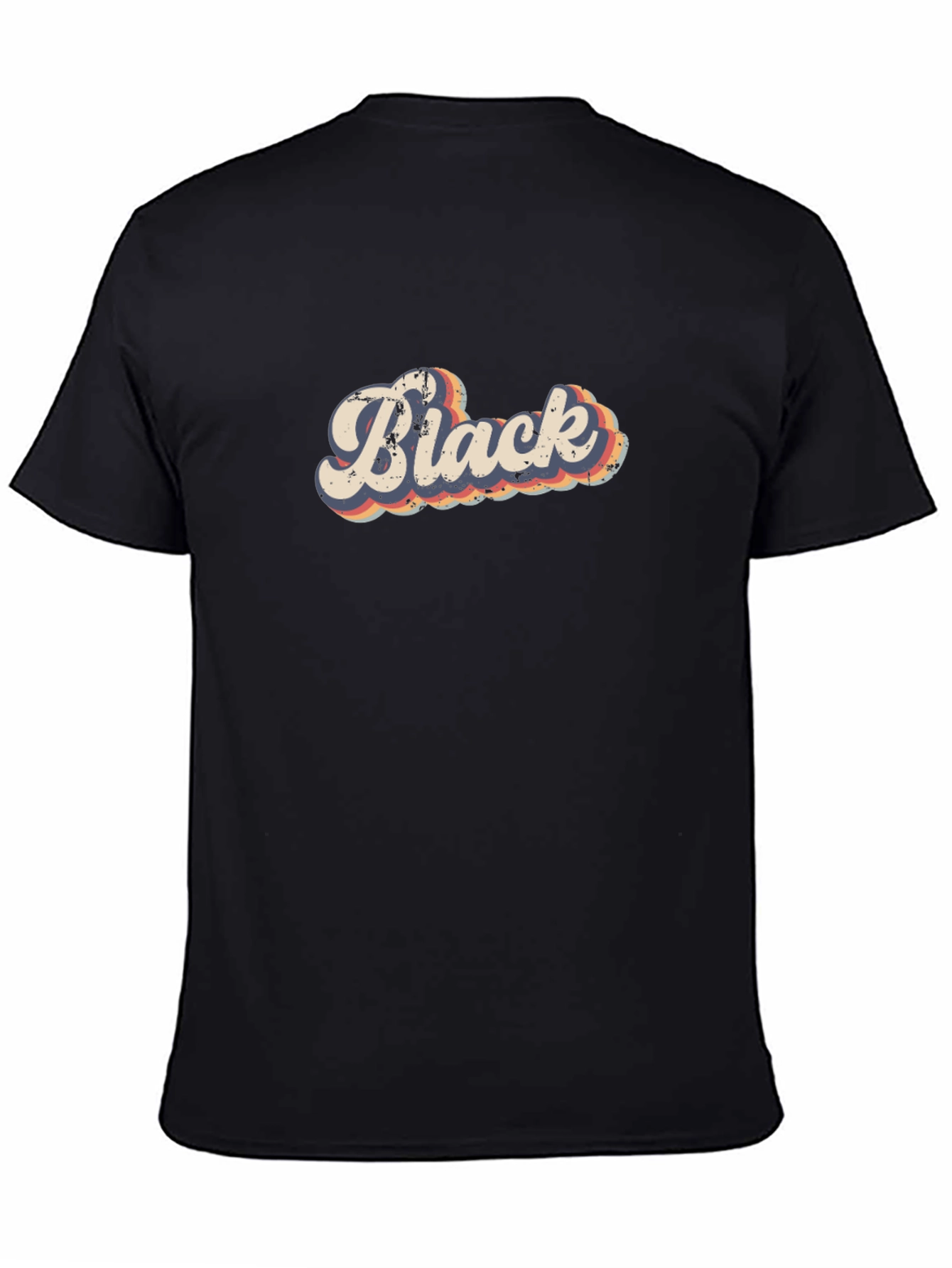 Retro Black T-Shirt - Cool Vintage Style