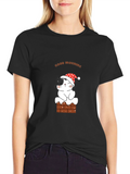 Festive Cat Good Morning Graphic Tee