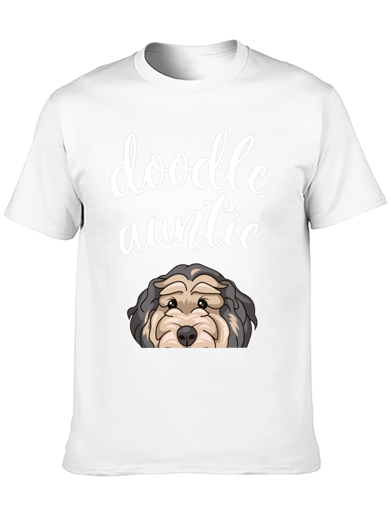 Doodle Auntie T-Shirt - Dog Lover Gift