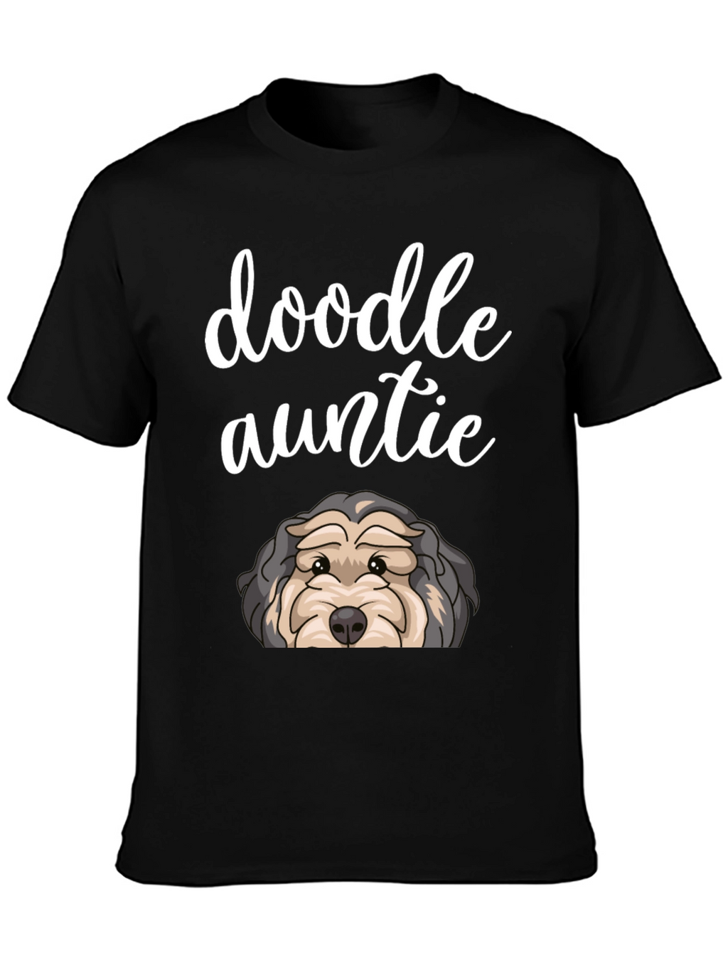 Doodle Auntie T-Shirt - Dog Lover Gift