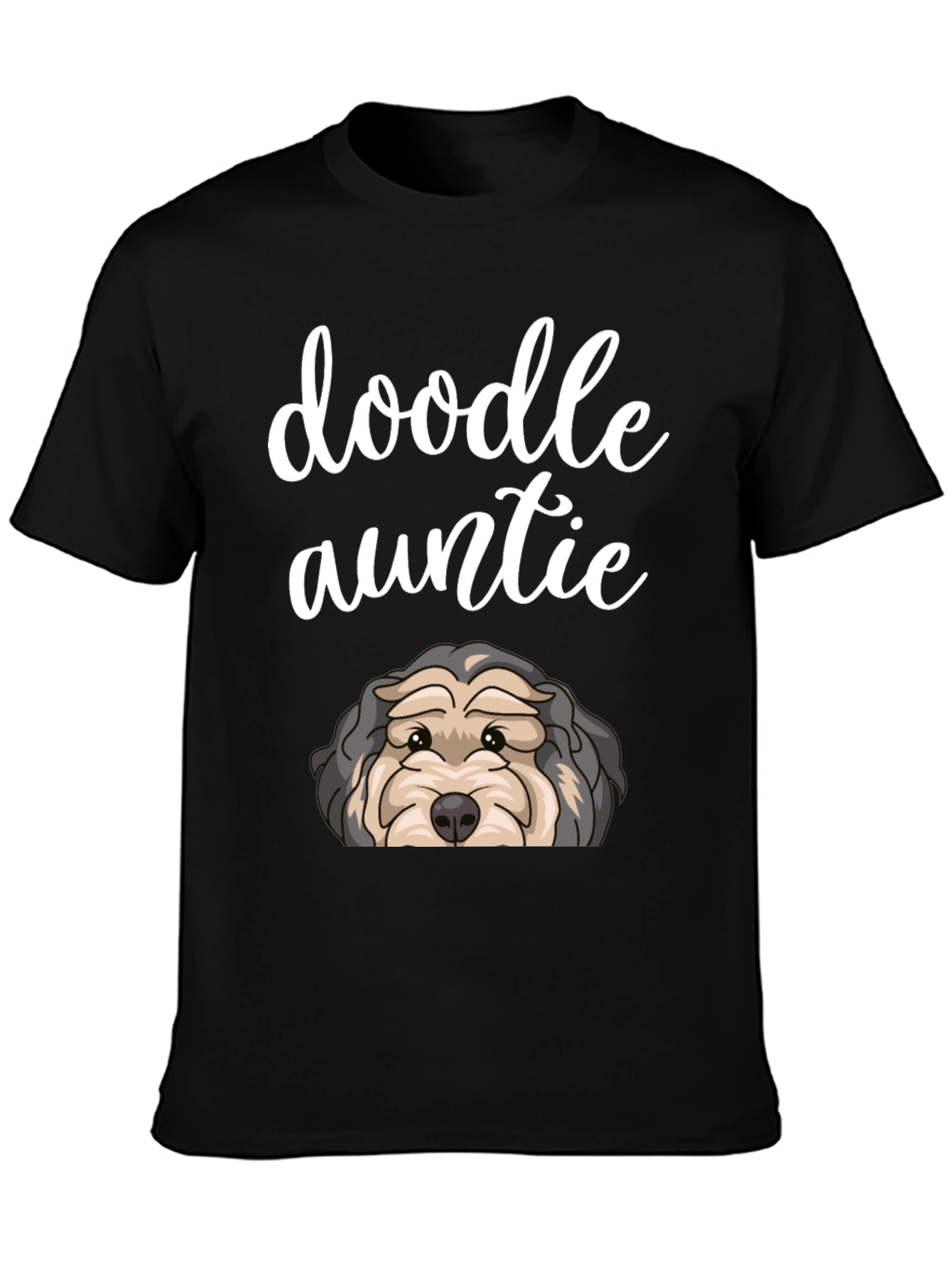 Doodle Auntie T-Shirt - Dog Lover Gift