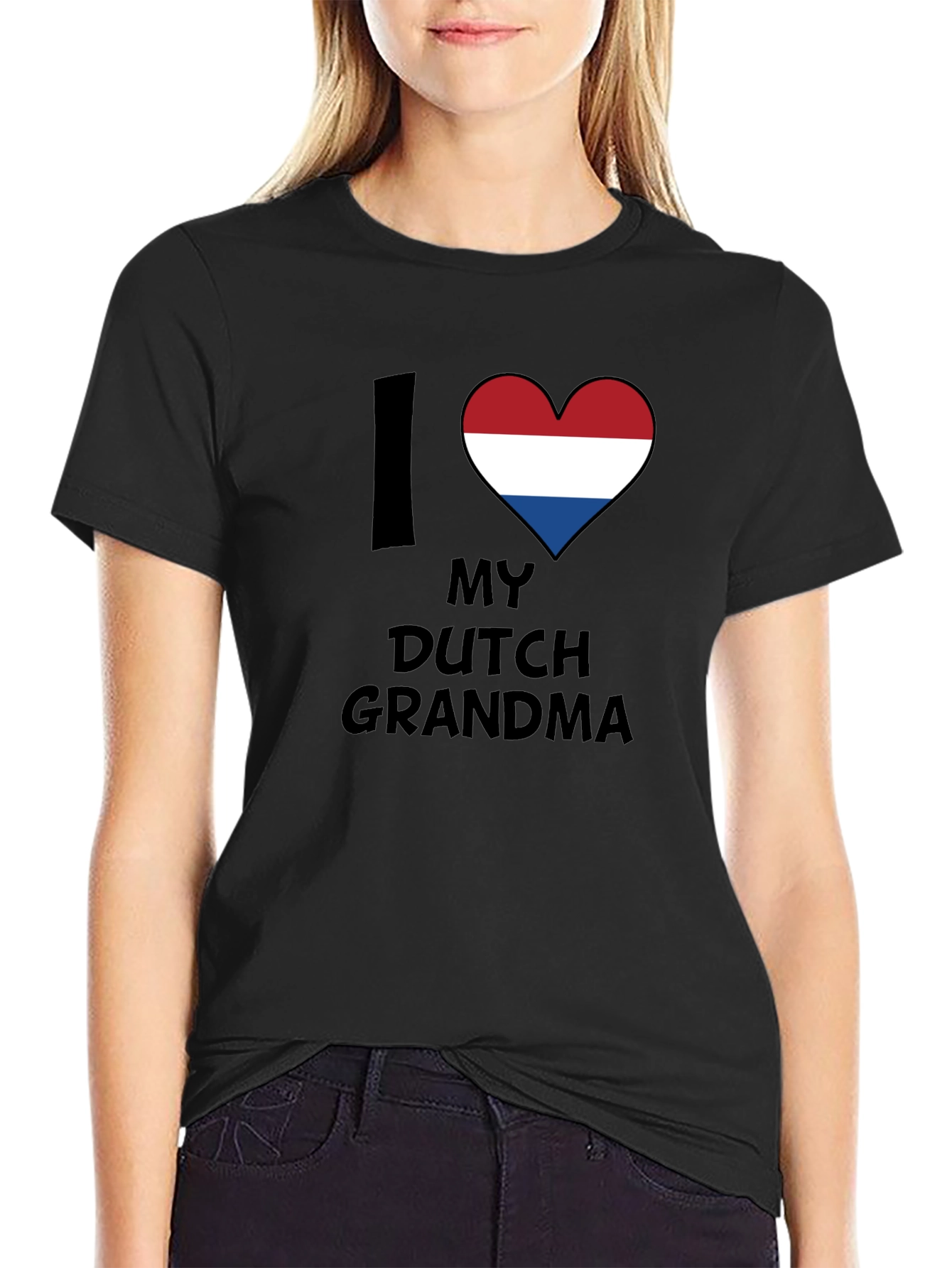 I Love My Dutch Grandma T-Shirt - Novelty Family Tee
