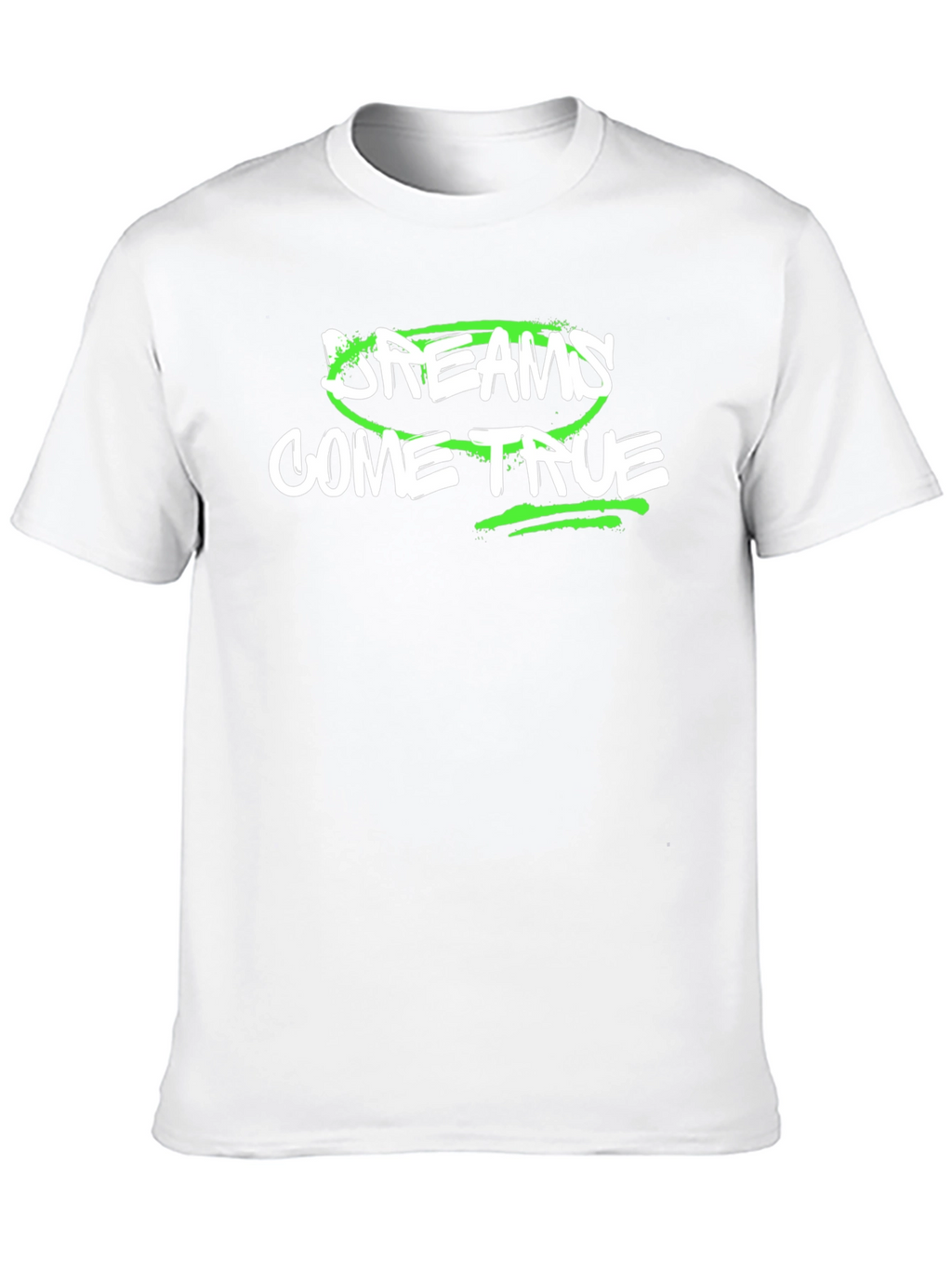 Dreams Come True Graphic T-Shirt - Black Cotton Tee