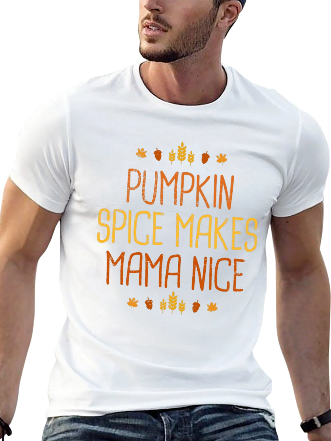 Pumpkin Spice Makes Mama Nice Graphic Tee