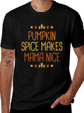 Pumpkin Spice Makes Mama Nice Graphic Tee