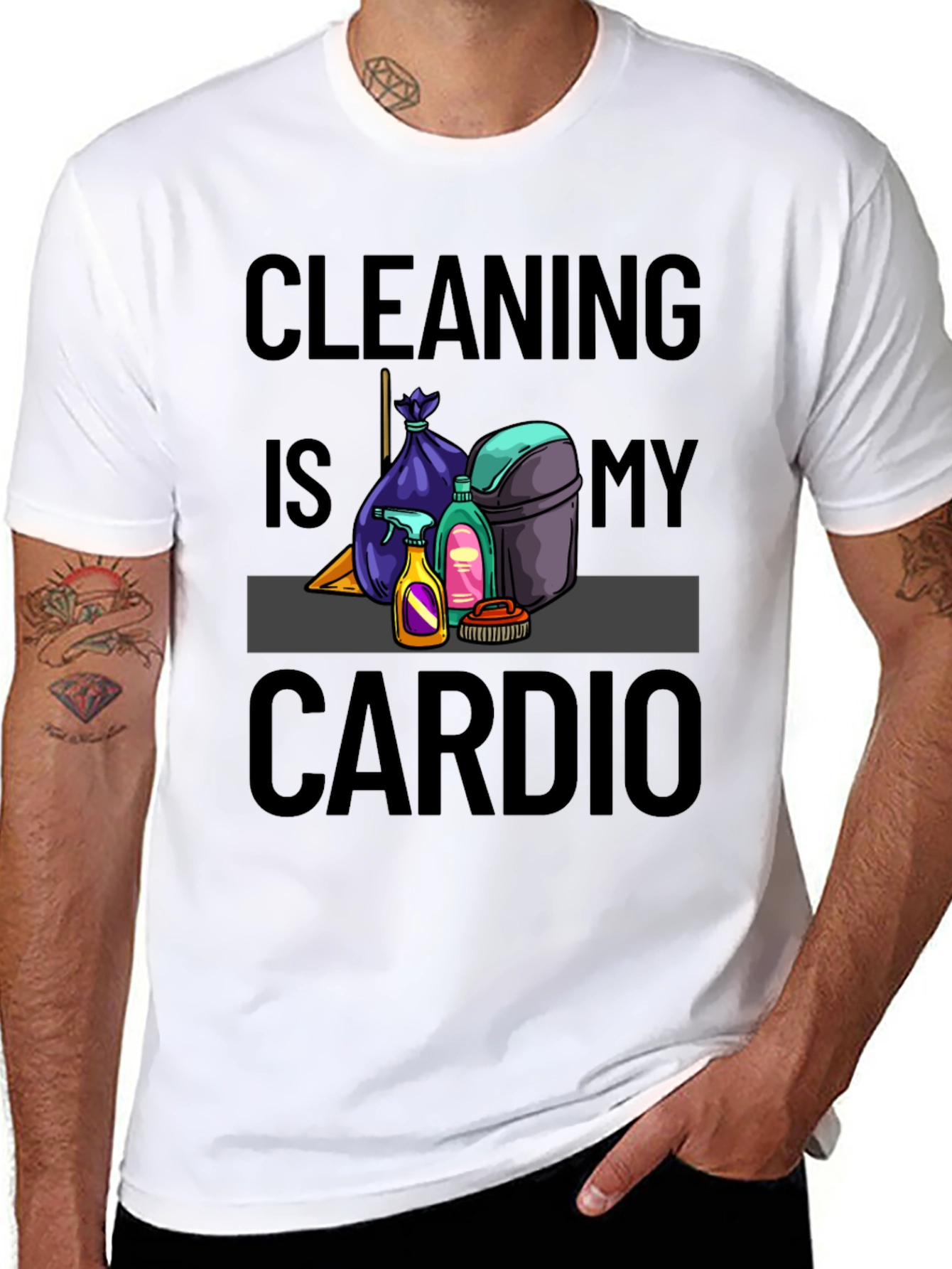 Cleaning is My Cardio T-Shirt