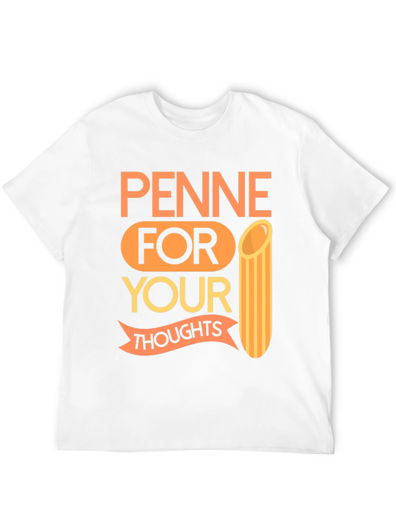 Penne For Your Thoughts Graphic Tee