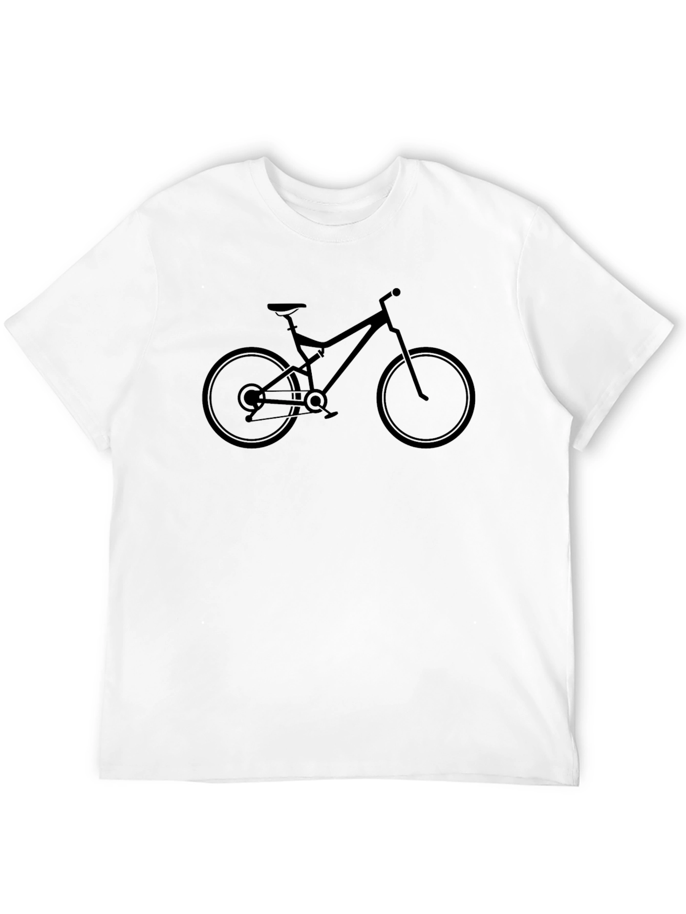 Mountain Bike T-Shirt - Black Graphic Tee