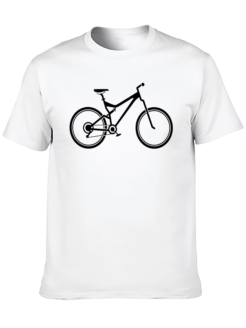 Mountain Bike T-Shirt - Black Graphic Tee