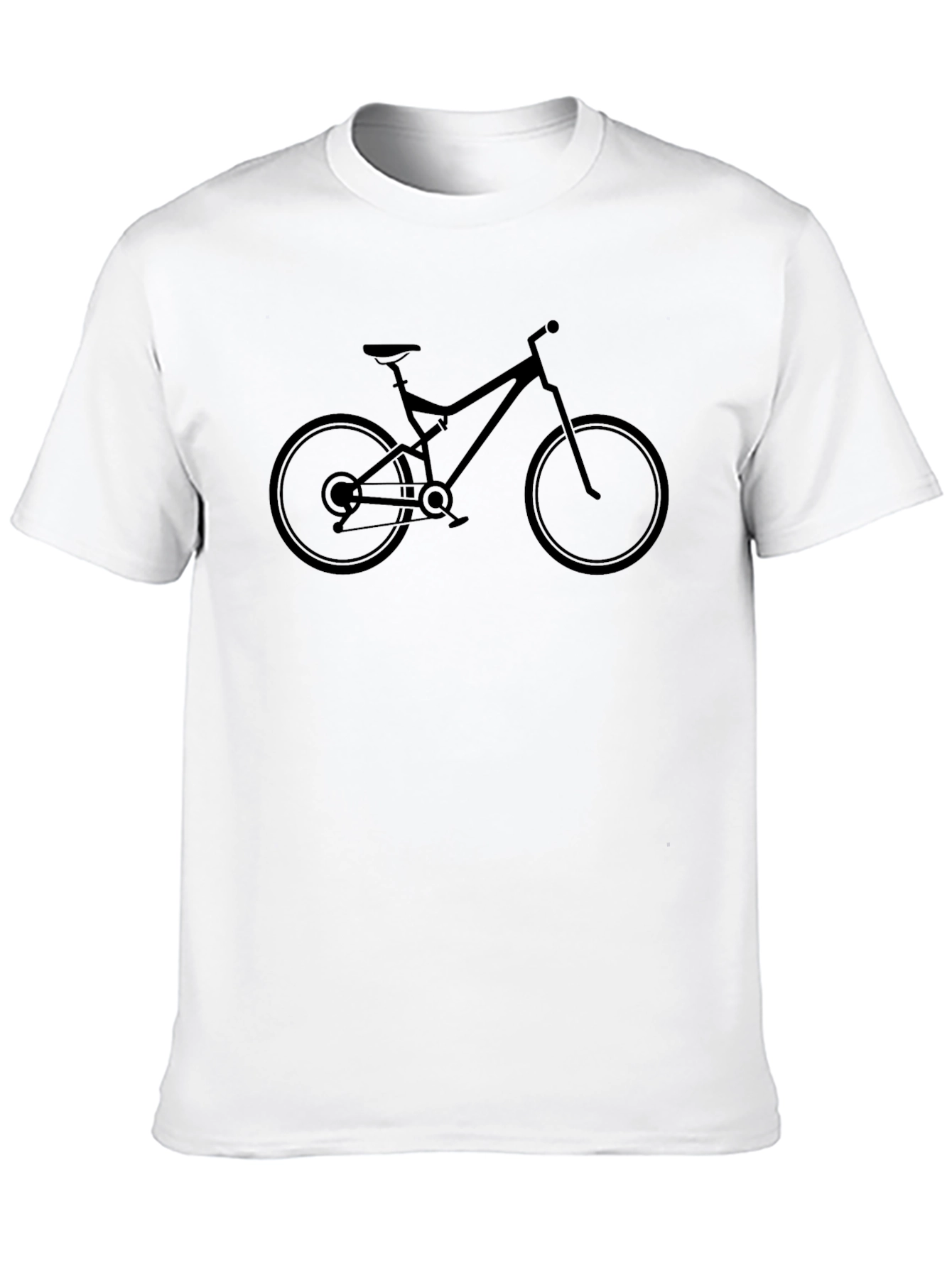 Mountain Bike T-Shirt - Black Graphic Tee