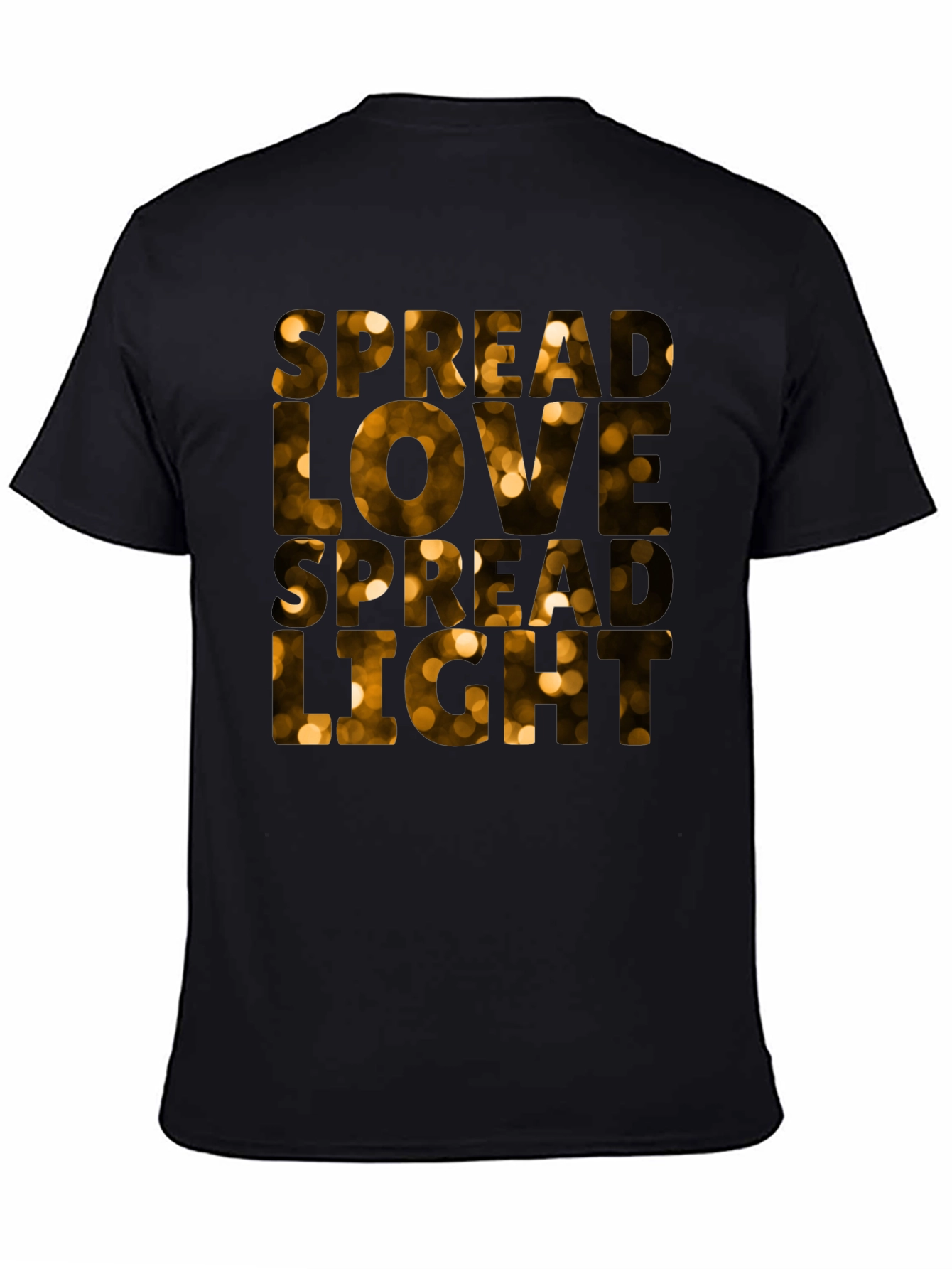 Spread Love Spread Light Black T-Shirt