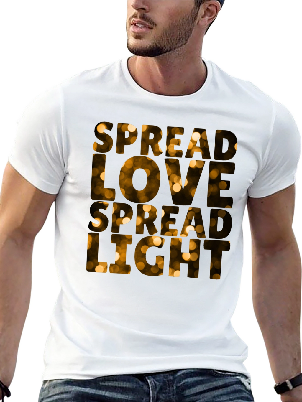 Spread Love Spread Light Black T-Shirt