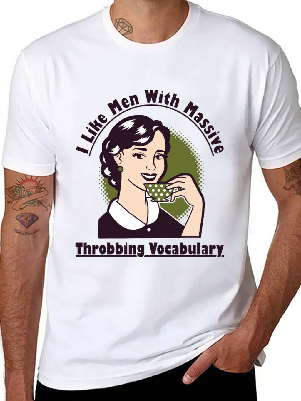 I Like Men With Massive Vocabulary T-Shirt