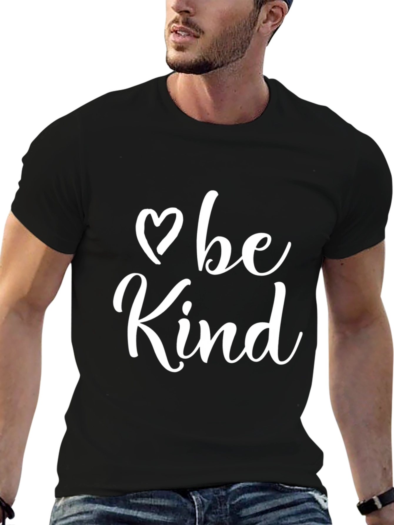 Be Kind Heart Graphic Tee