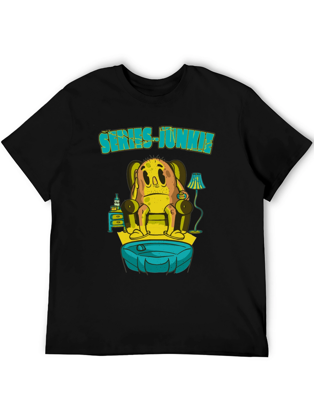 Series Junkie Graphic Tee - Funny TV Binge Shirt