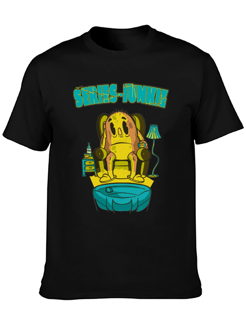 Series Junkie Graphic Tee - Funny TV Binge Shirt