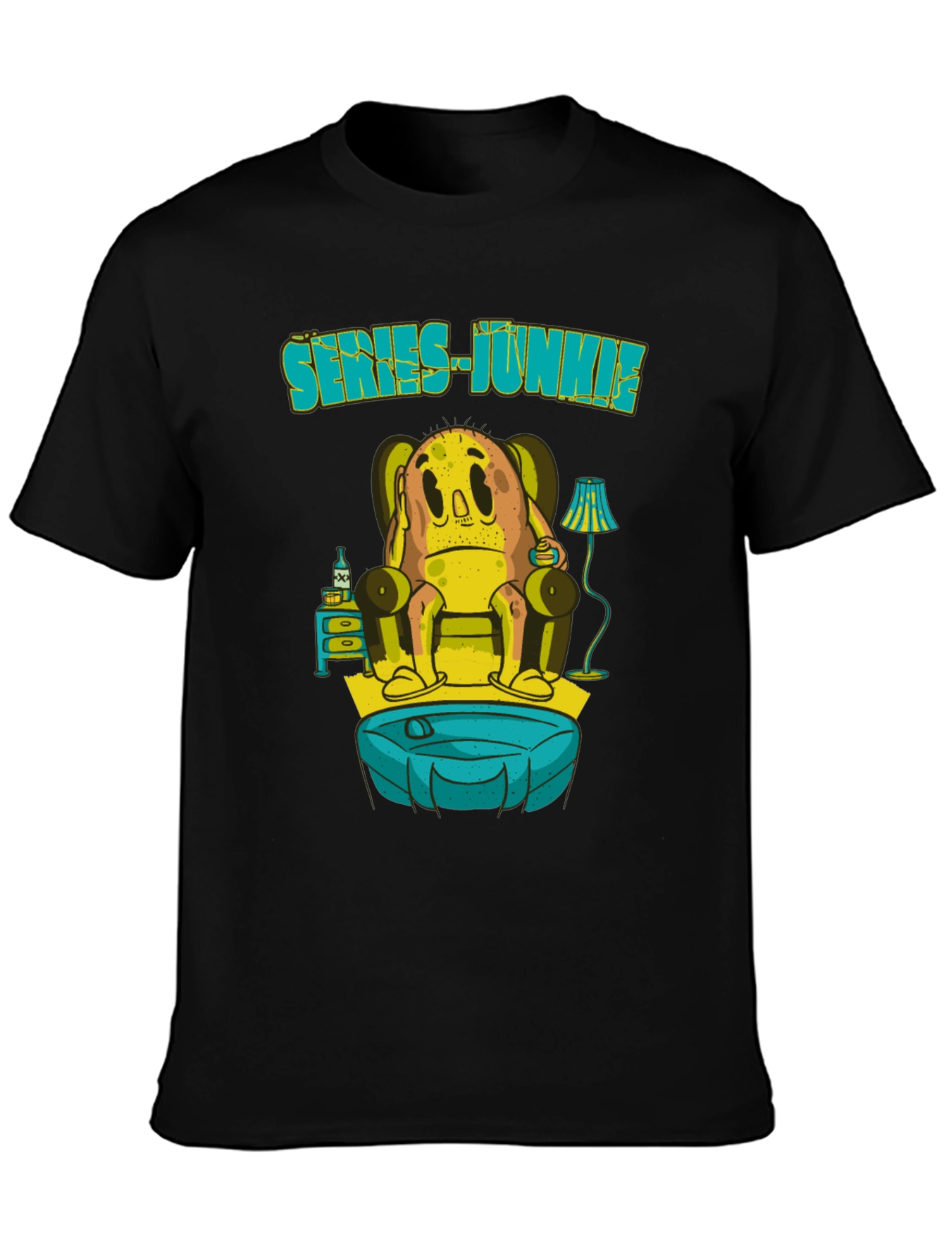 Series Junkie Graphic Tee - Funny TV Binge Shirt