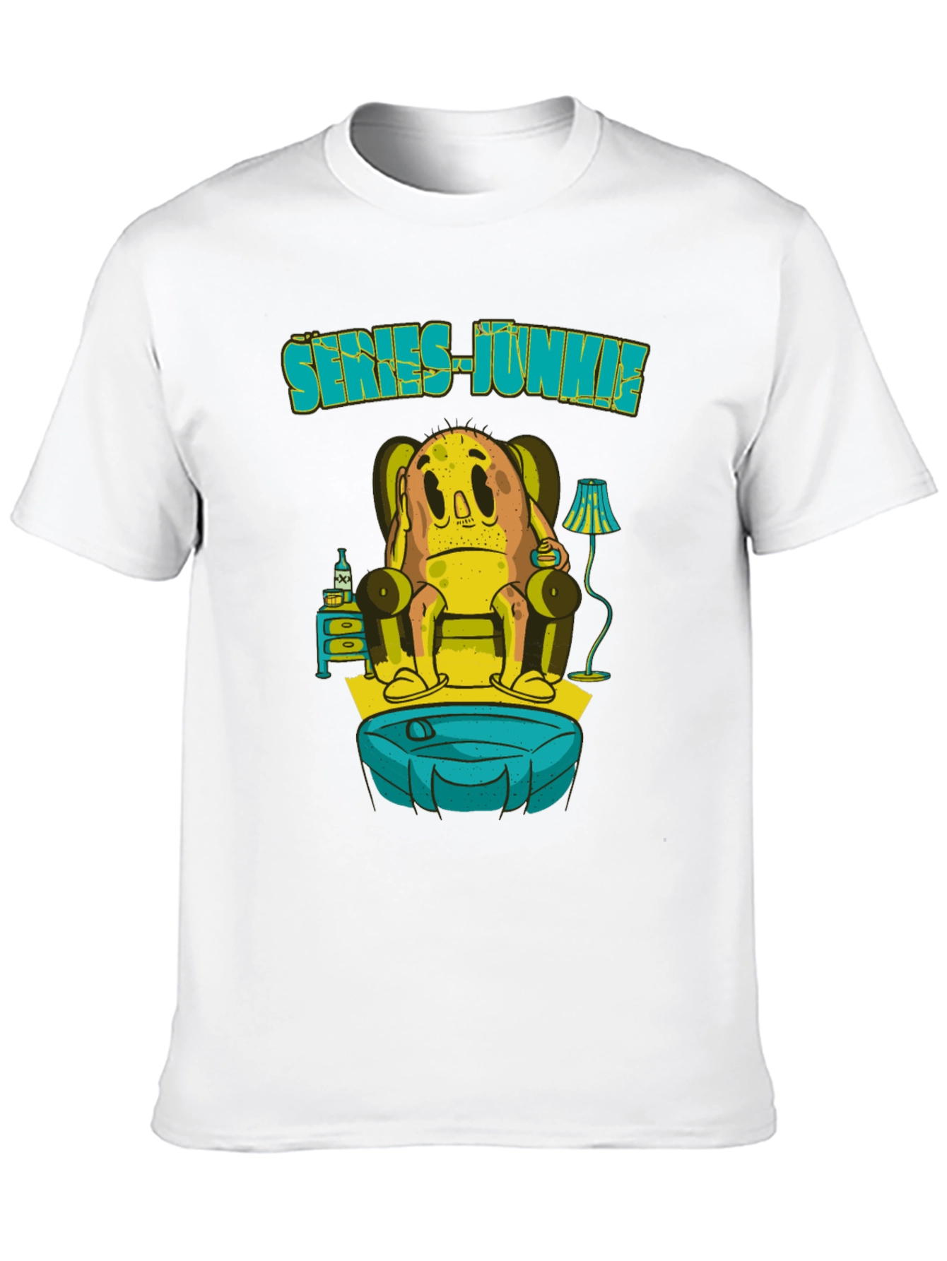 Series Junkie Graphic Tee - Funny TV Binge Shirt