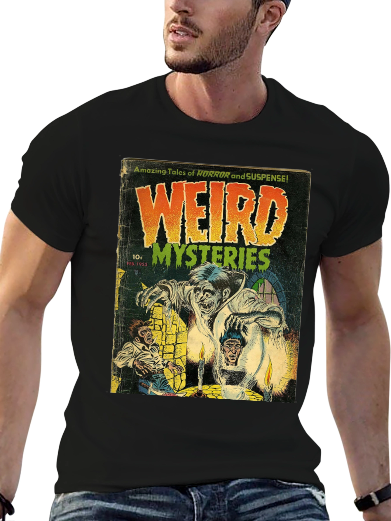 Weird Mysteries Comic Book T-Shirt