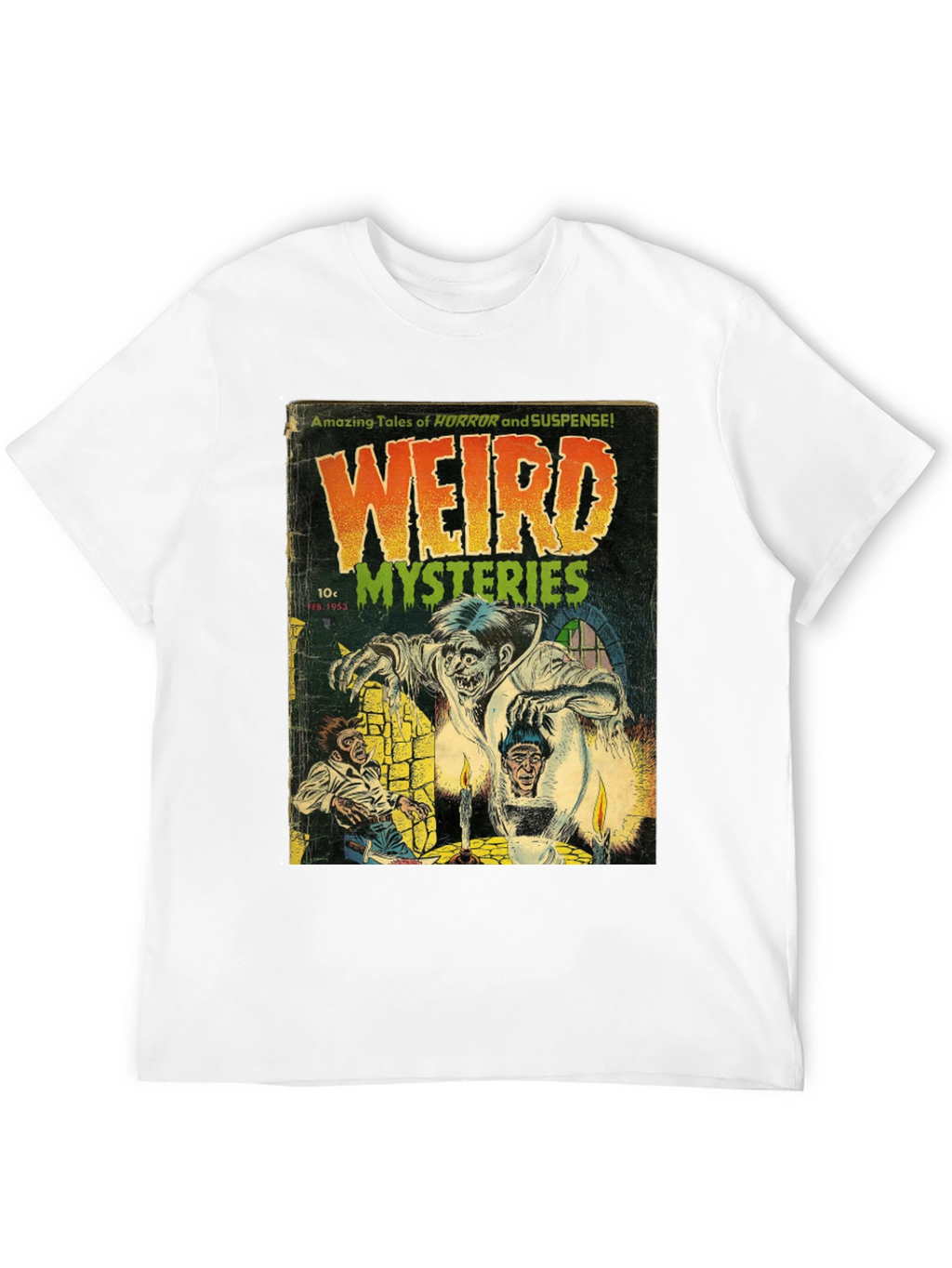 Weird Mysteries Comic Book T-Shirt