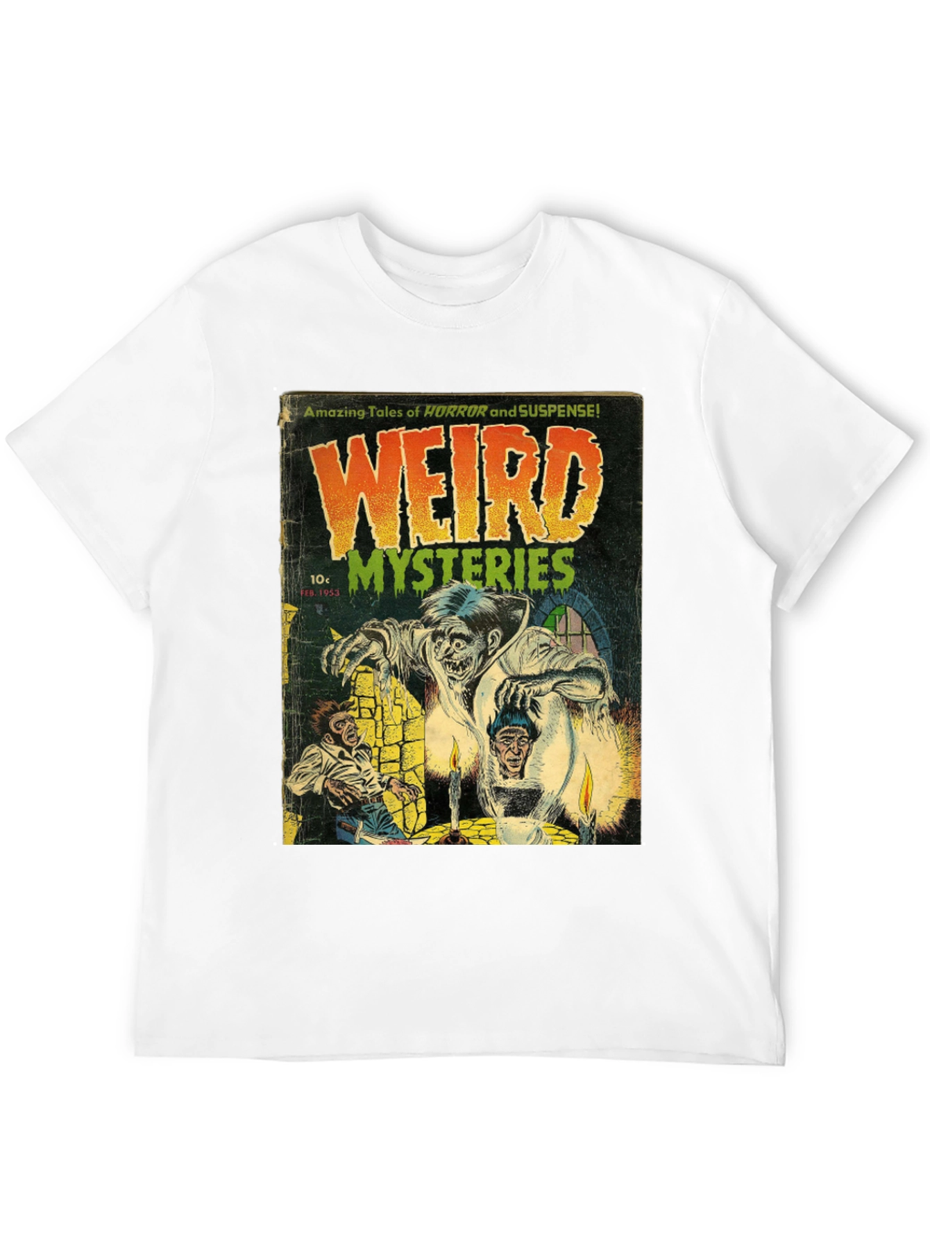 Weird Mysteries Comic Book T-Shirt