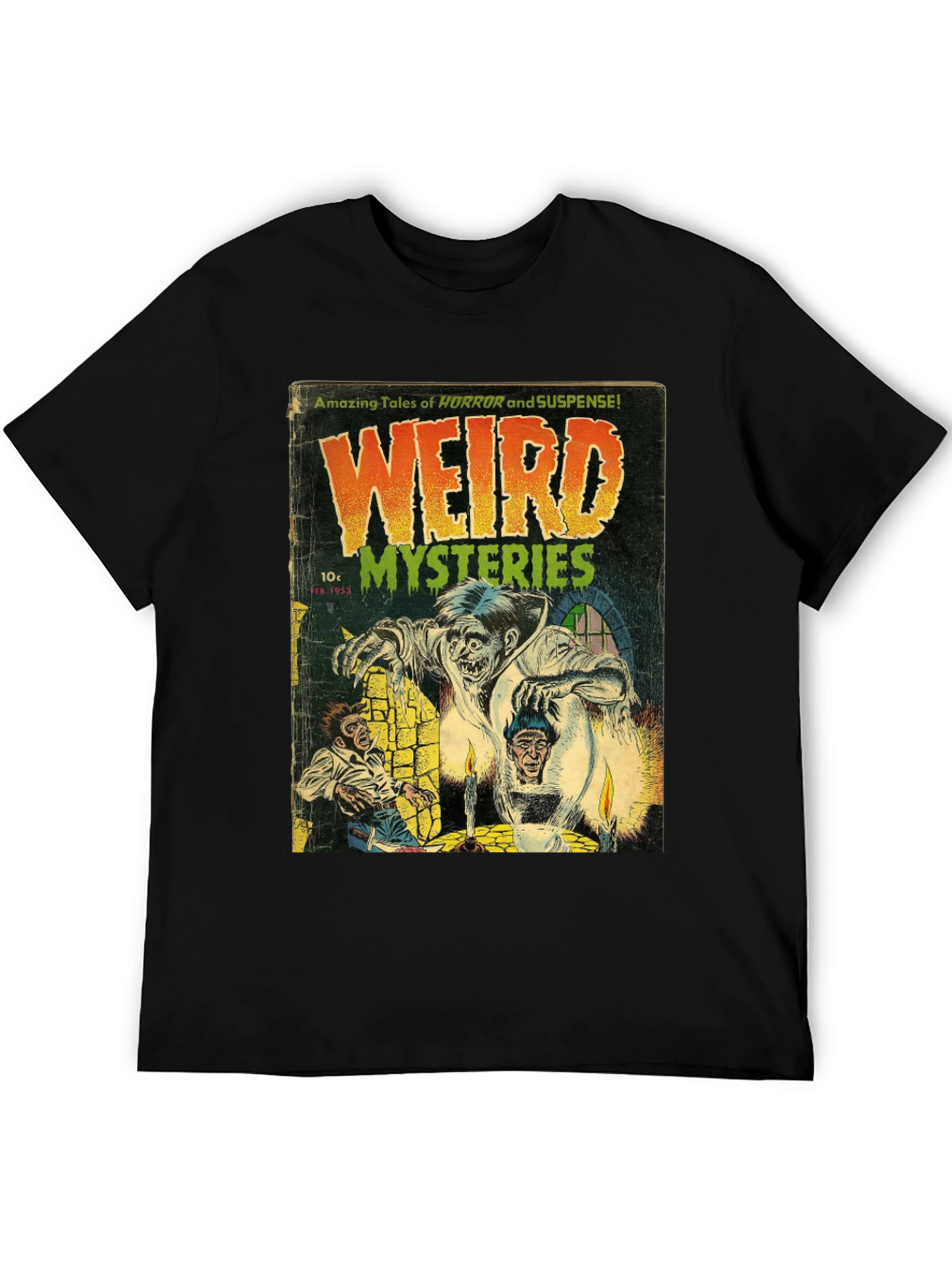 Weird Mysteries Comic Book T-Shirt