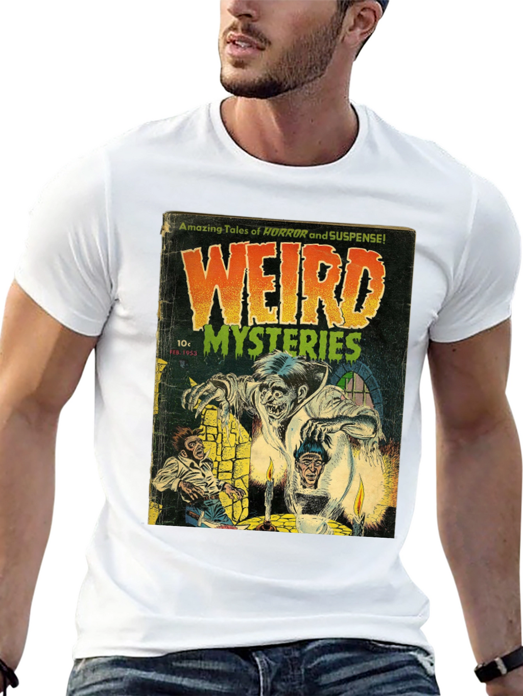 Weird Mysteries Comic Book T-Shirt