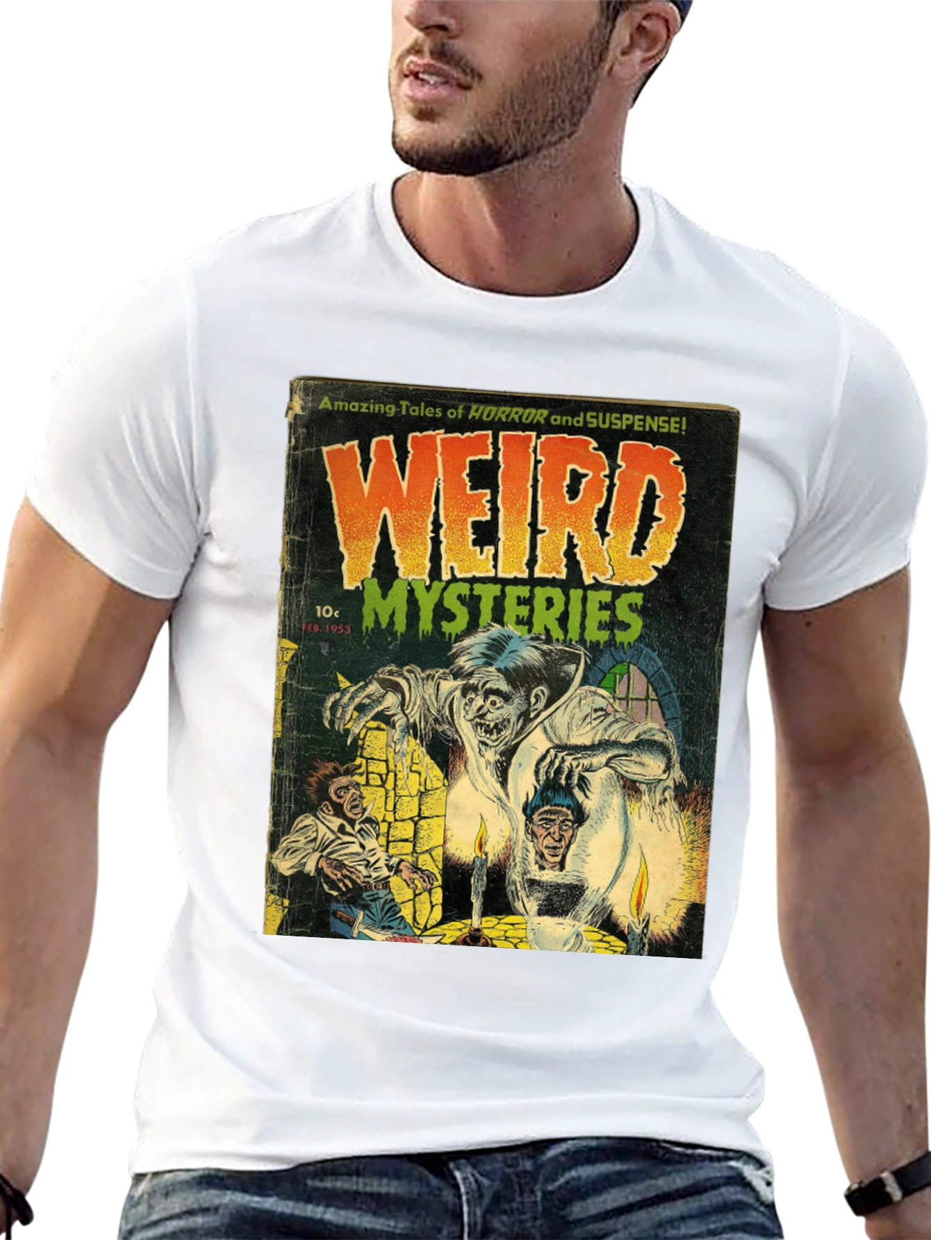 Weird Mysteries Comic Book T-Shirt