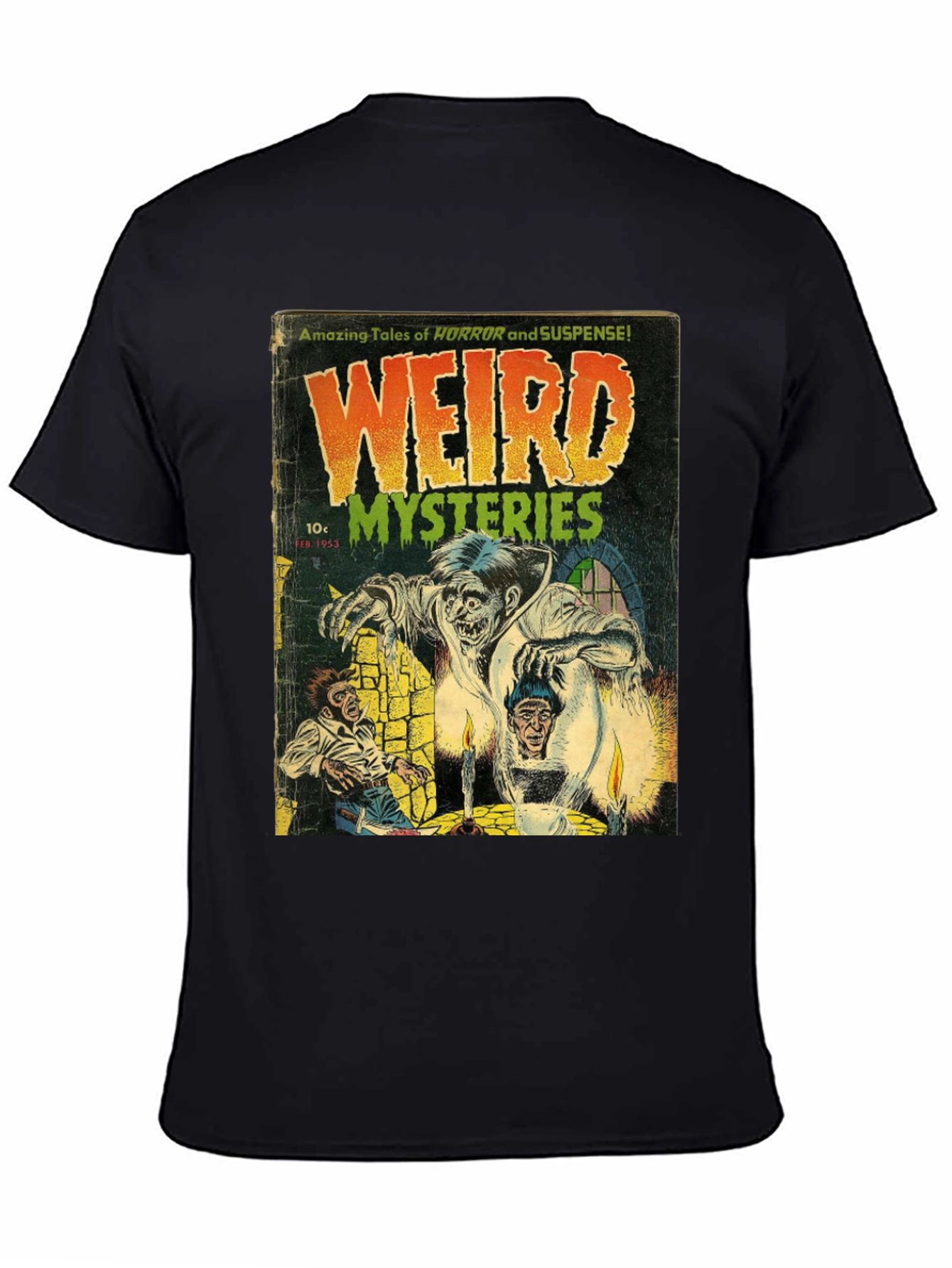 Weird Mysteries Comic Book T-Shirt
