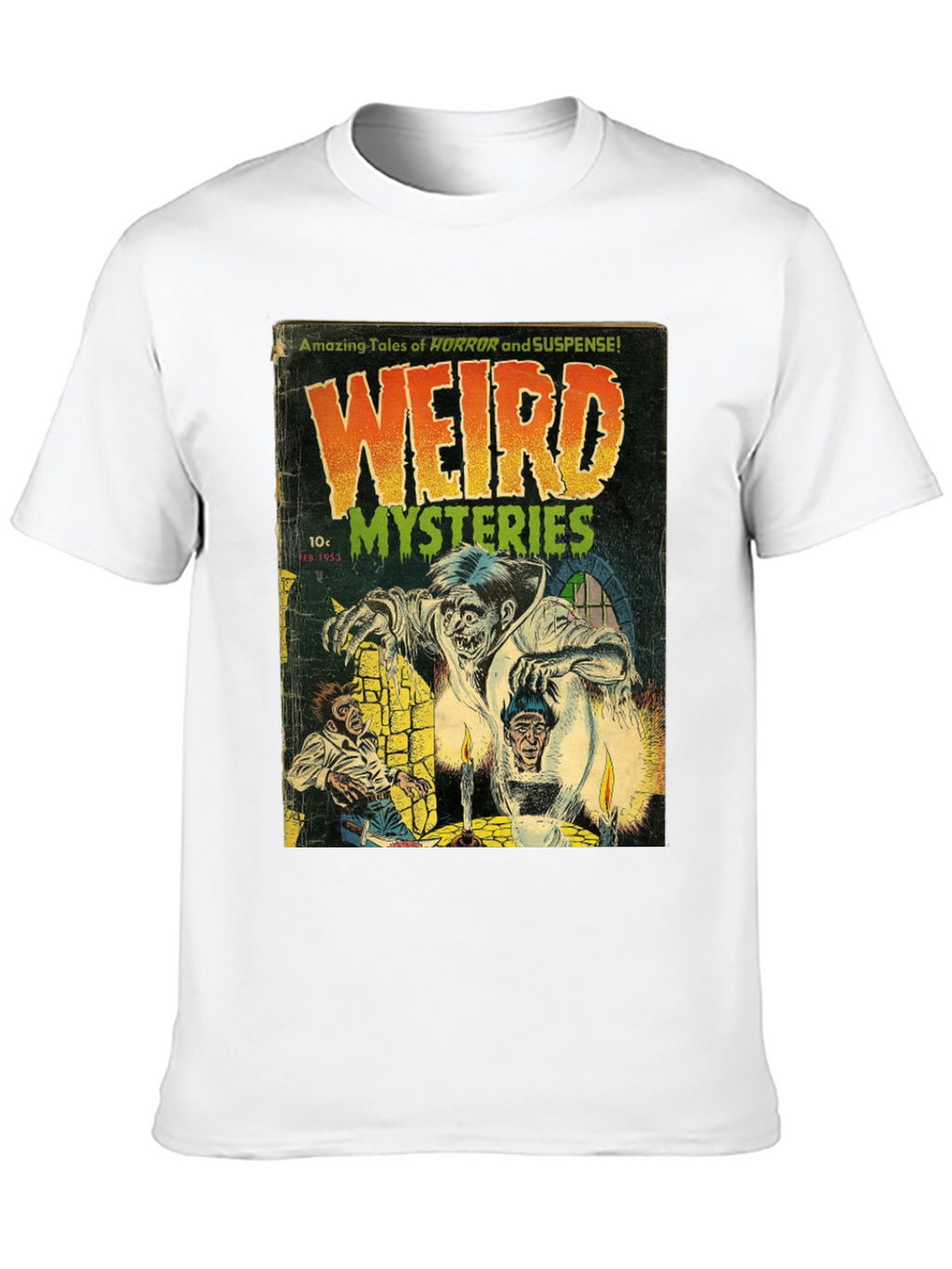 Weird Mysteries Comic Book T-Shirt