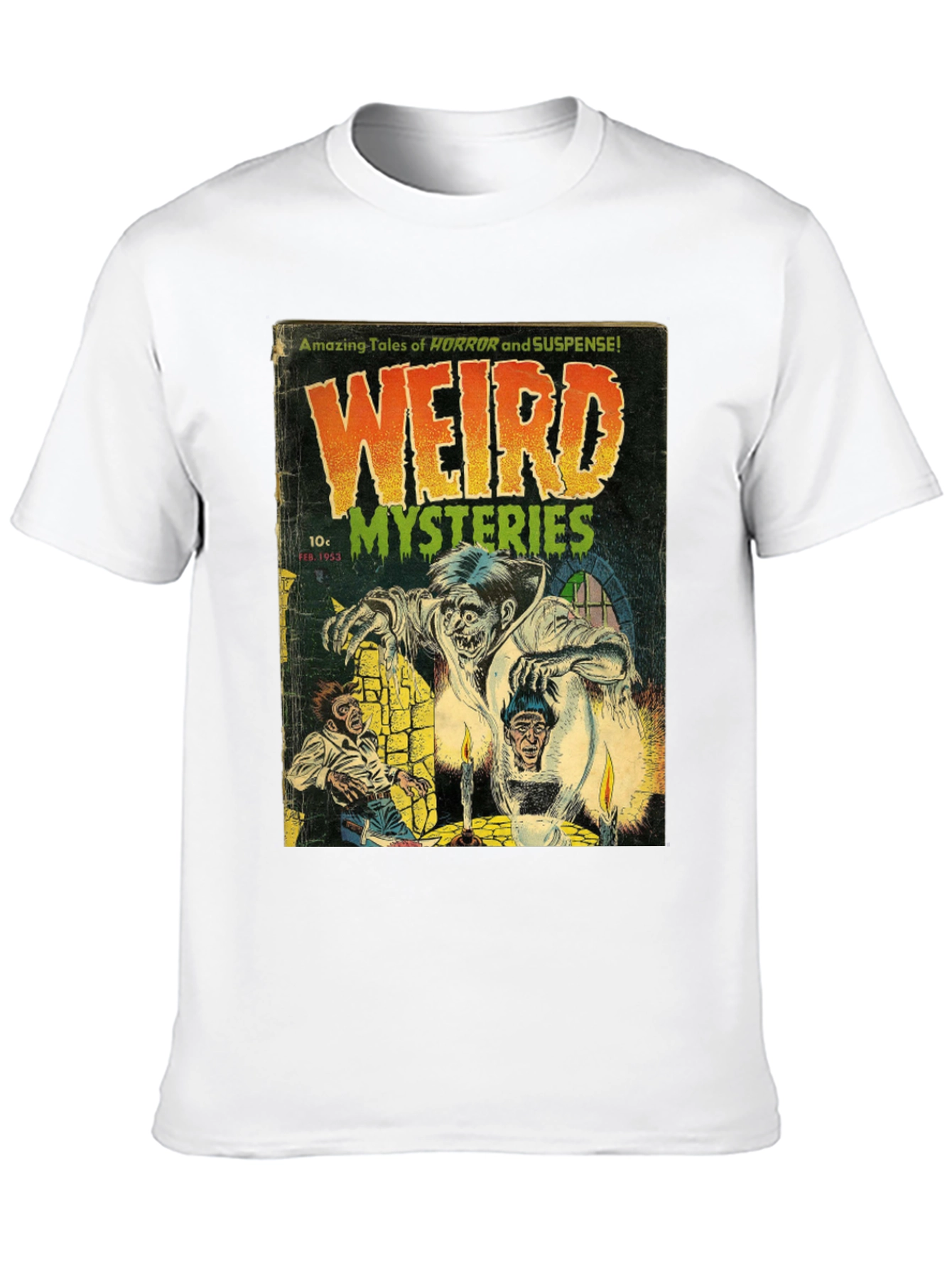 Weird Mysteries Comic Book T-Shirt