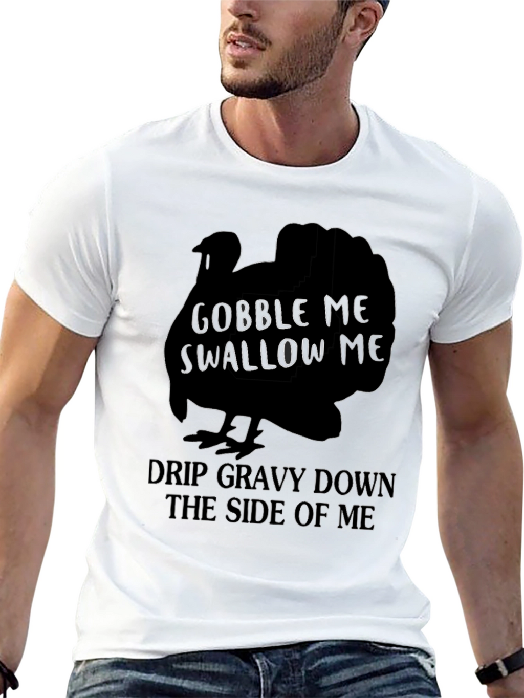Gobble Me T-Shirt Funny Thanksgiving Tee