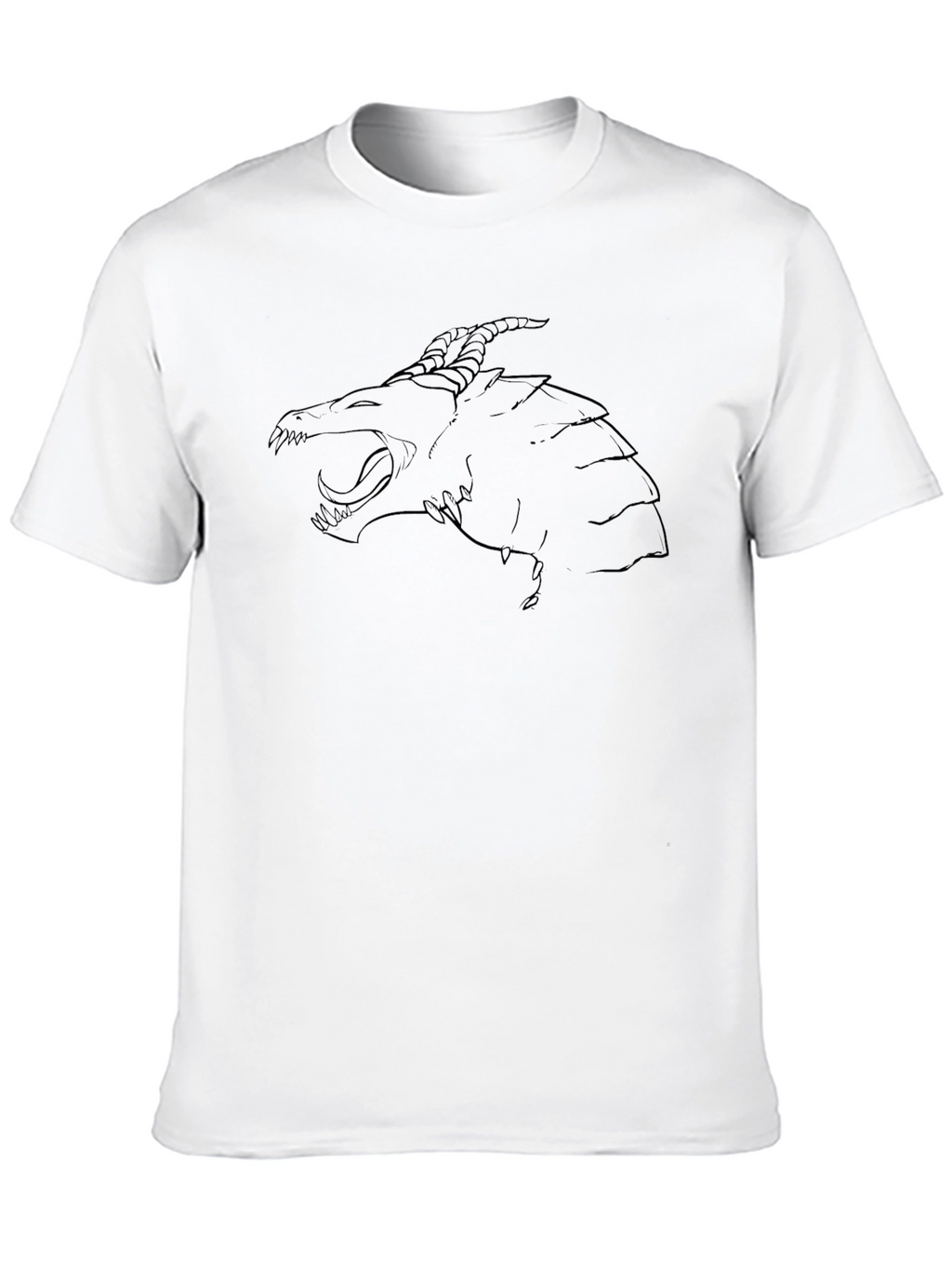 Dragon Graphic Black Tee