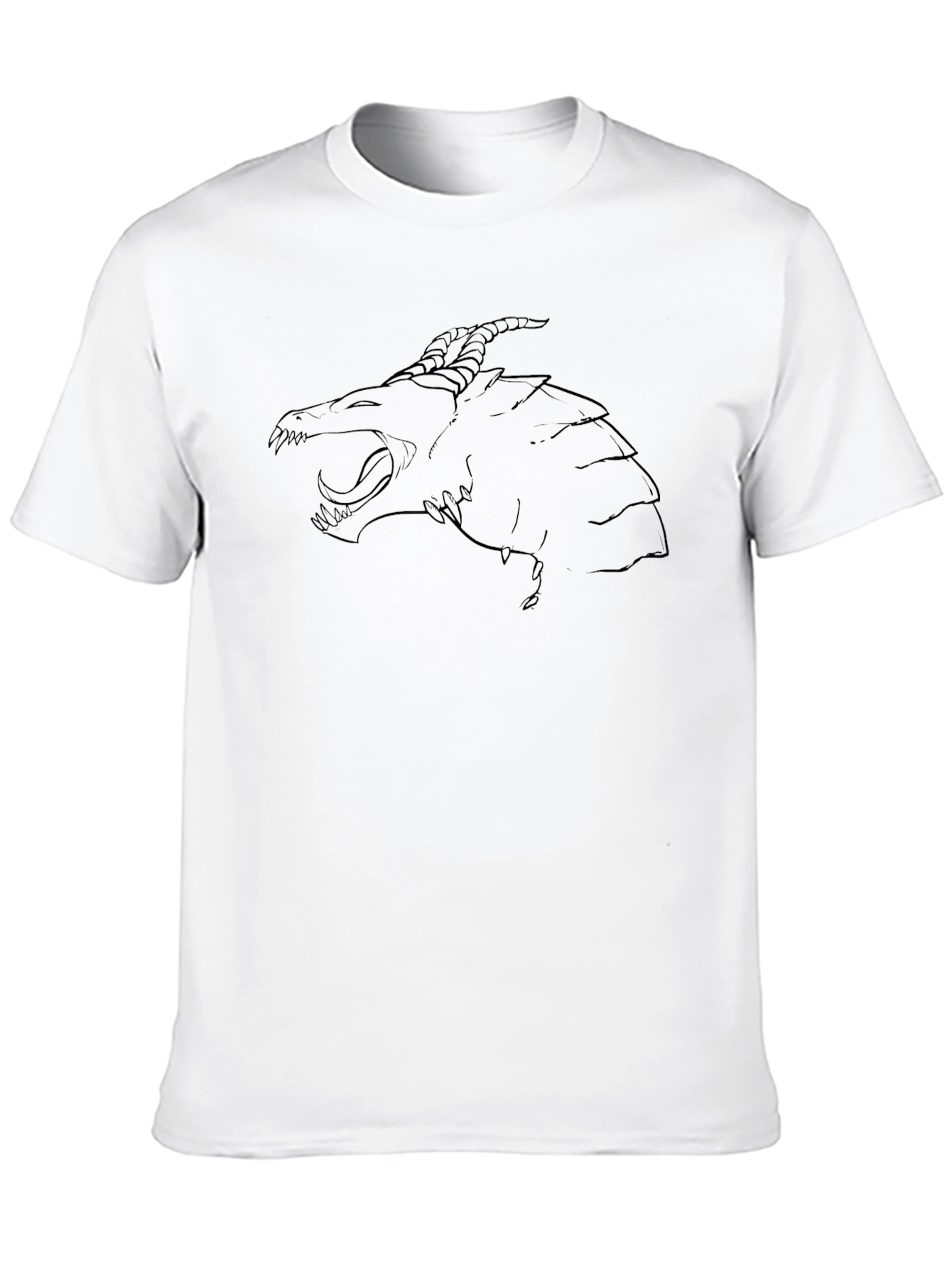 Dragon Graphic Black Tee