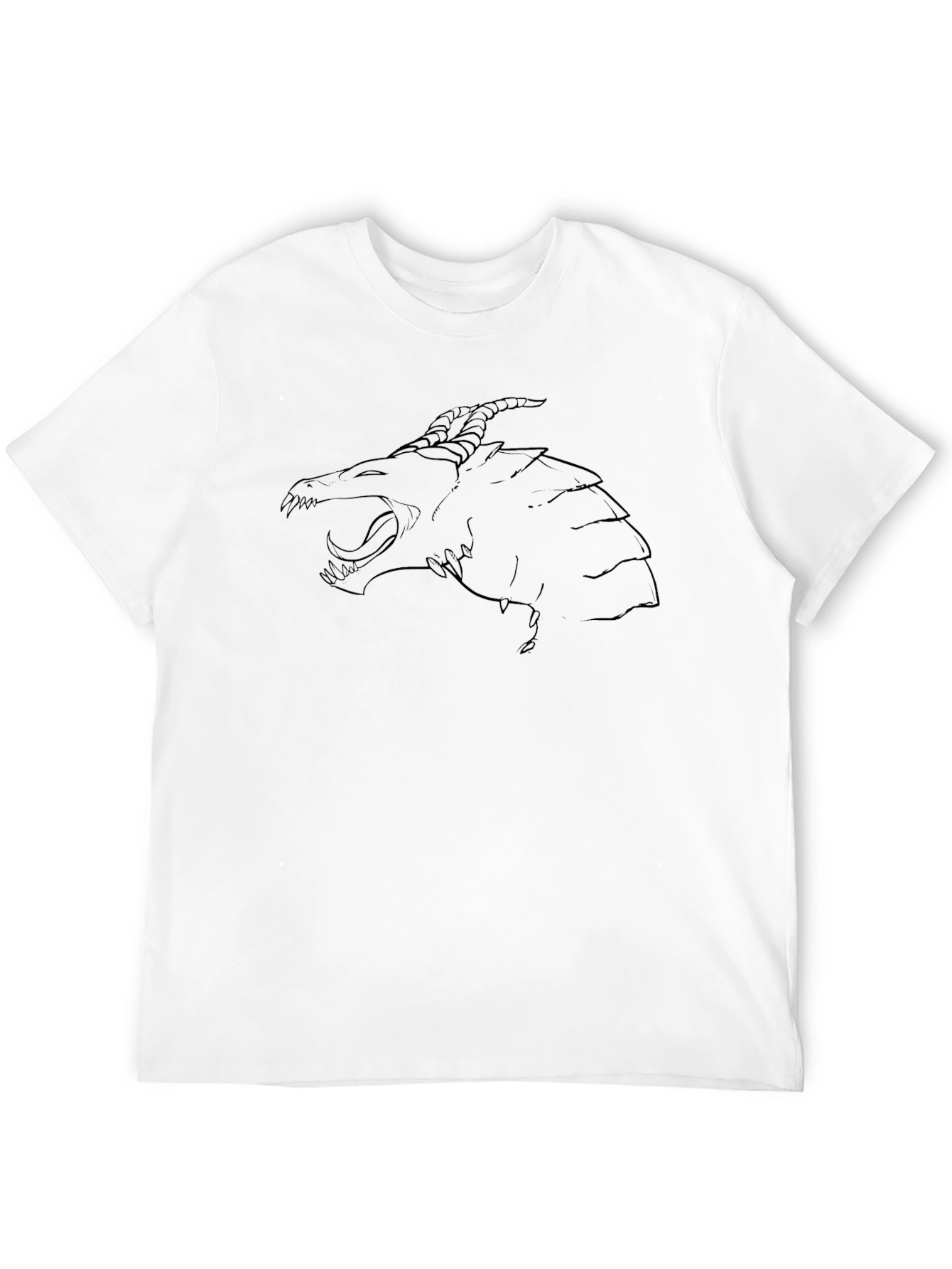 Dragon Graphic Black Tee