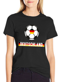 Deutschland Soccer T-Shirt - German Pride Football Tee