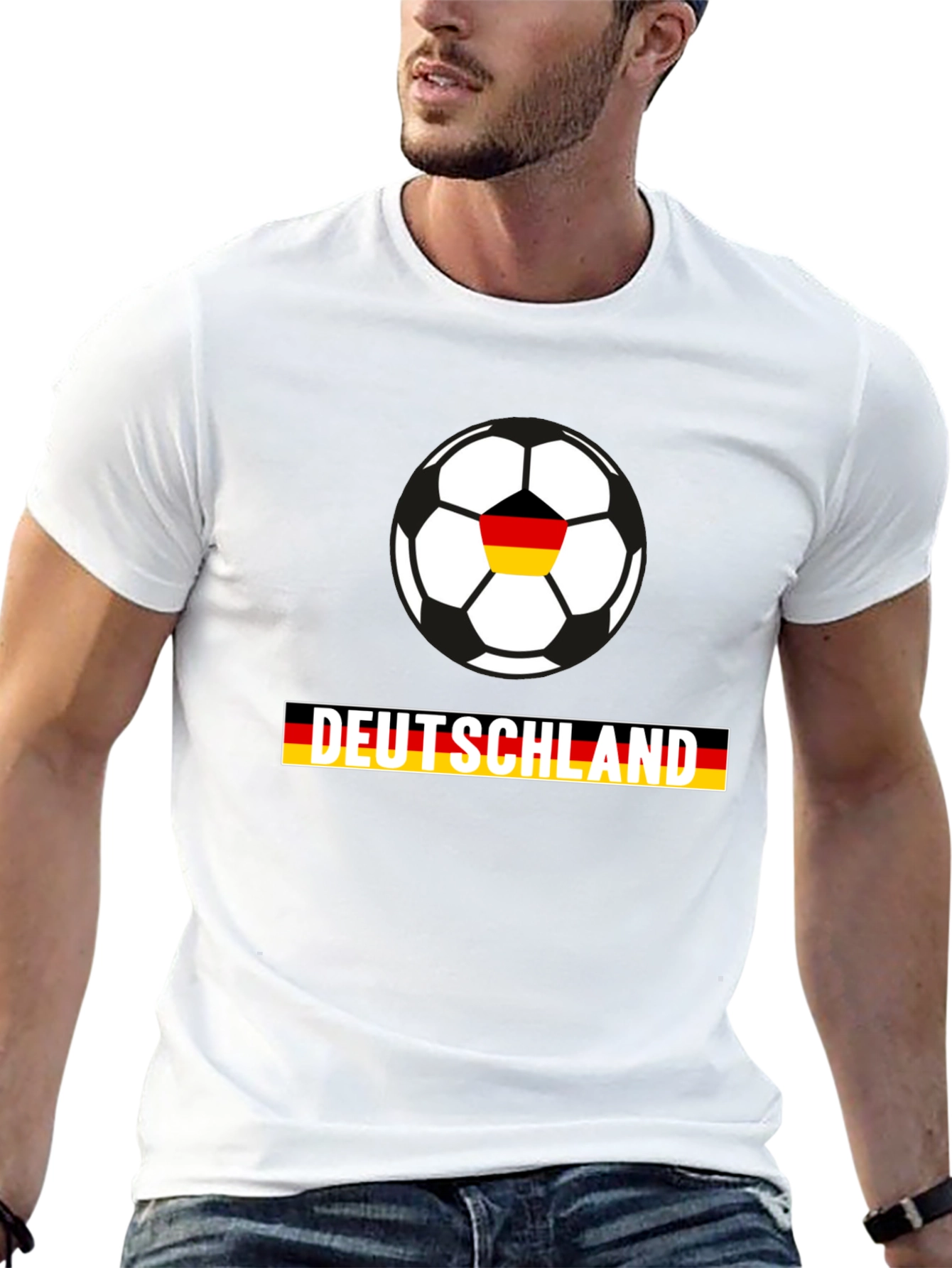 Deutschland Soccer T-Shirt - German Pride Football Tee
