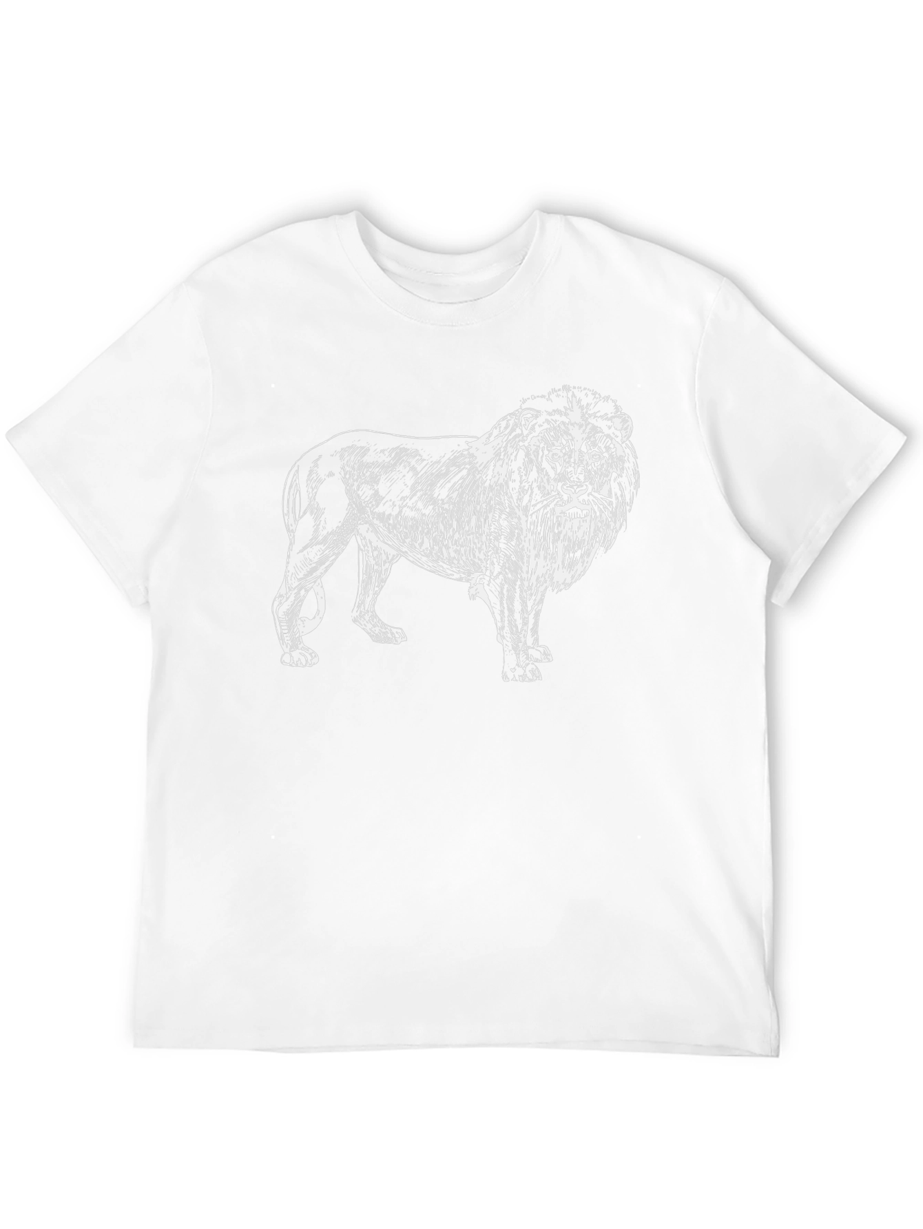 Lion Graphic Black T-Shirt | Mens Stylish Tee