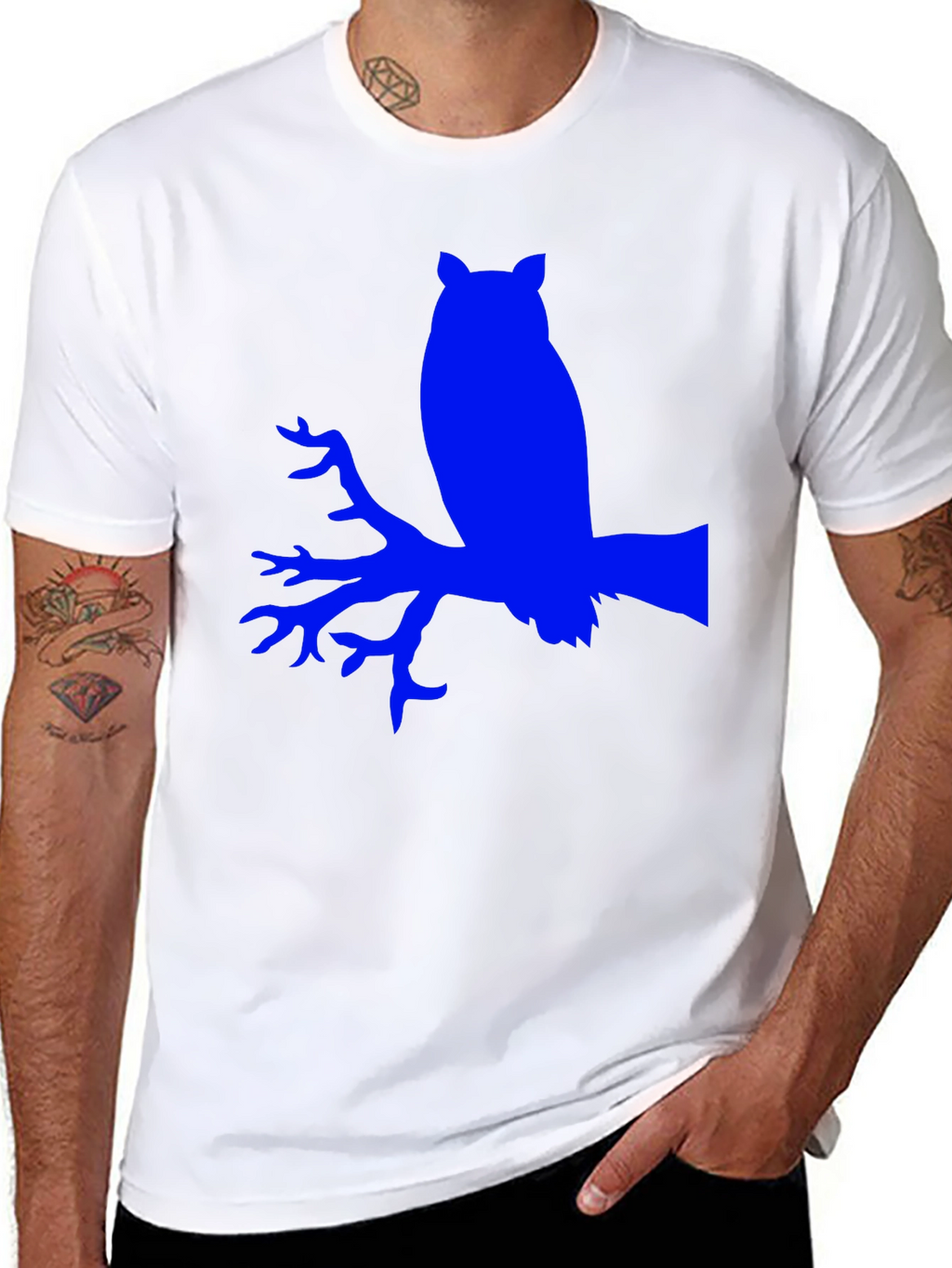 Blue Owl Branch Graphic Tee