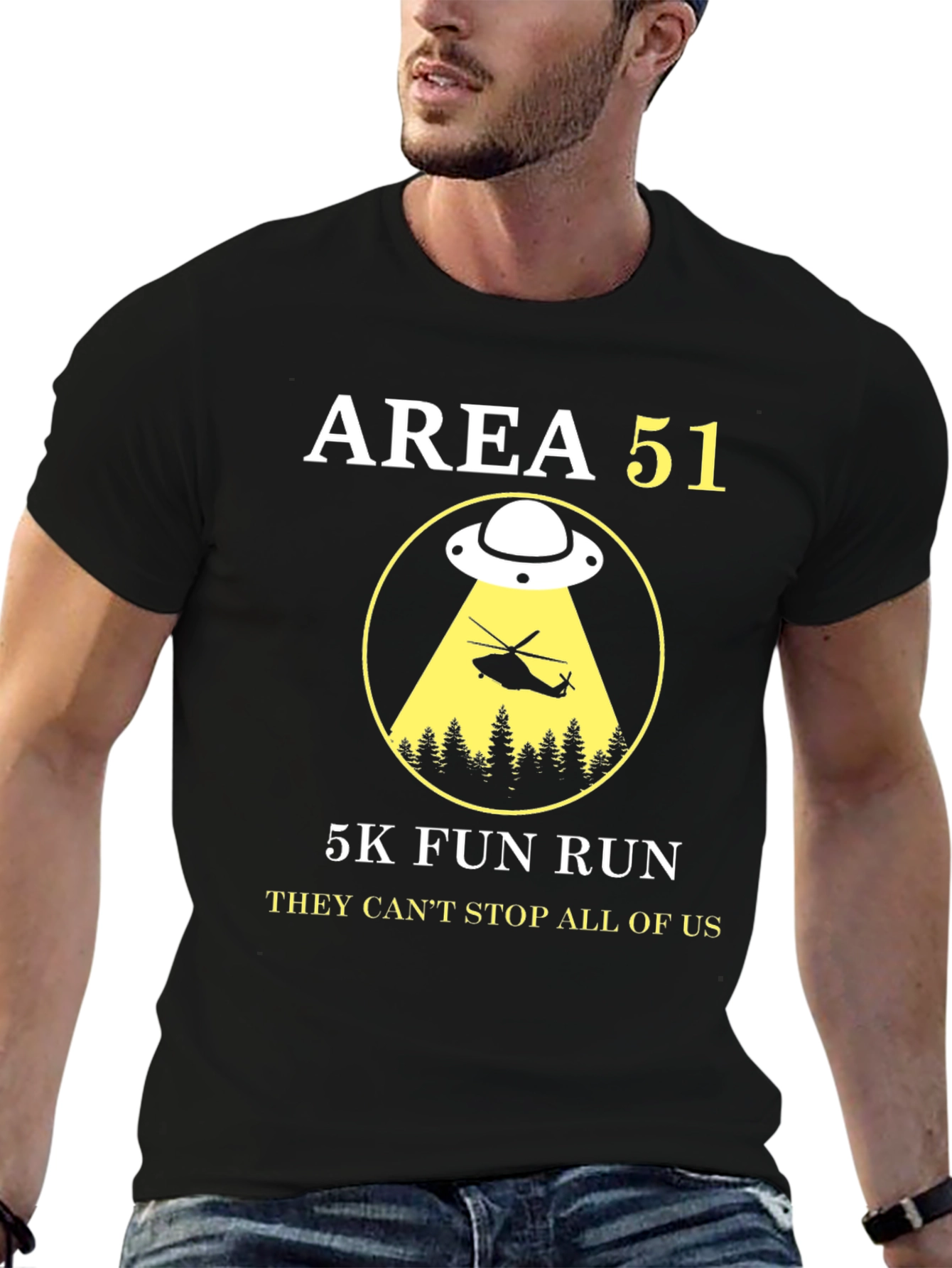 Area 51 5K Fun Run T-Shirt - Alien Conspiracy Tee