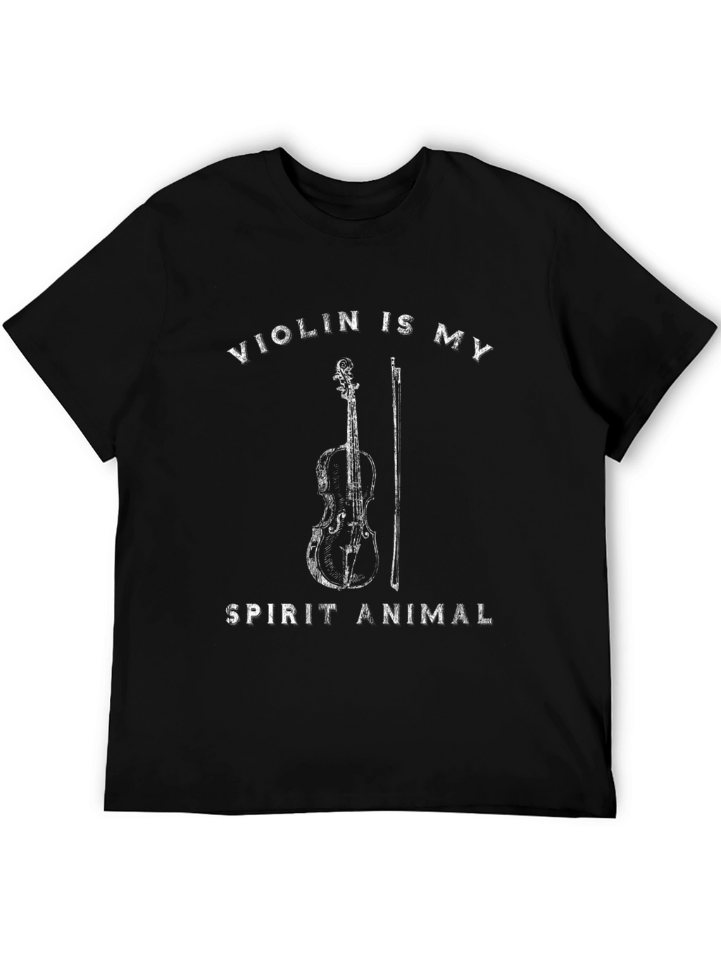 Violin Spirit Animal Graphic T-Shirt
