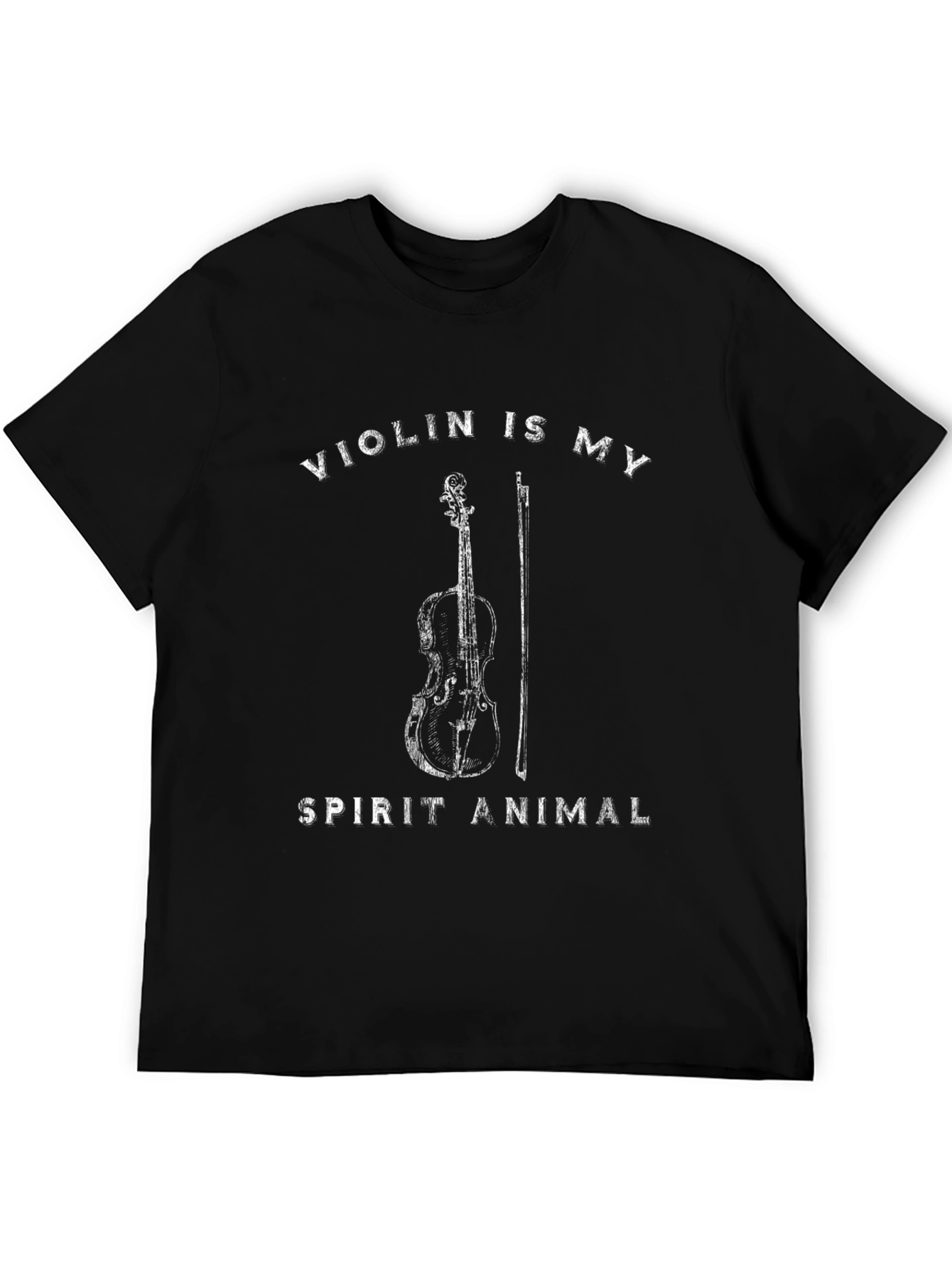 Violin Spirit Animal Graphic T-Shirt