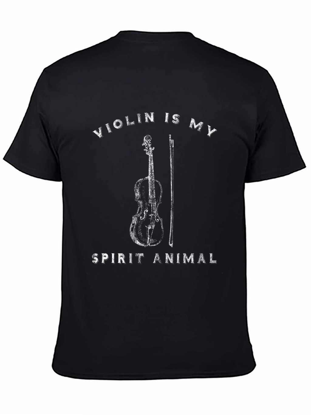 Violin Spirit Animal Graphic T-Shirt