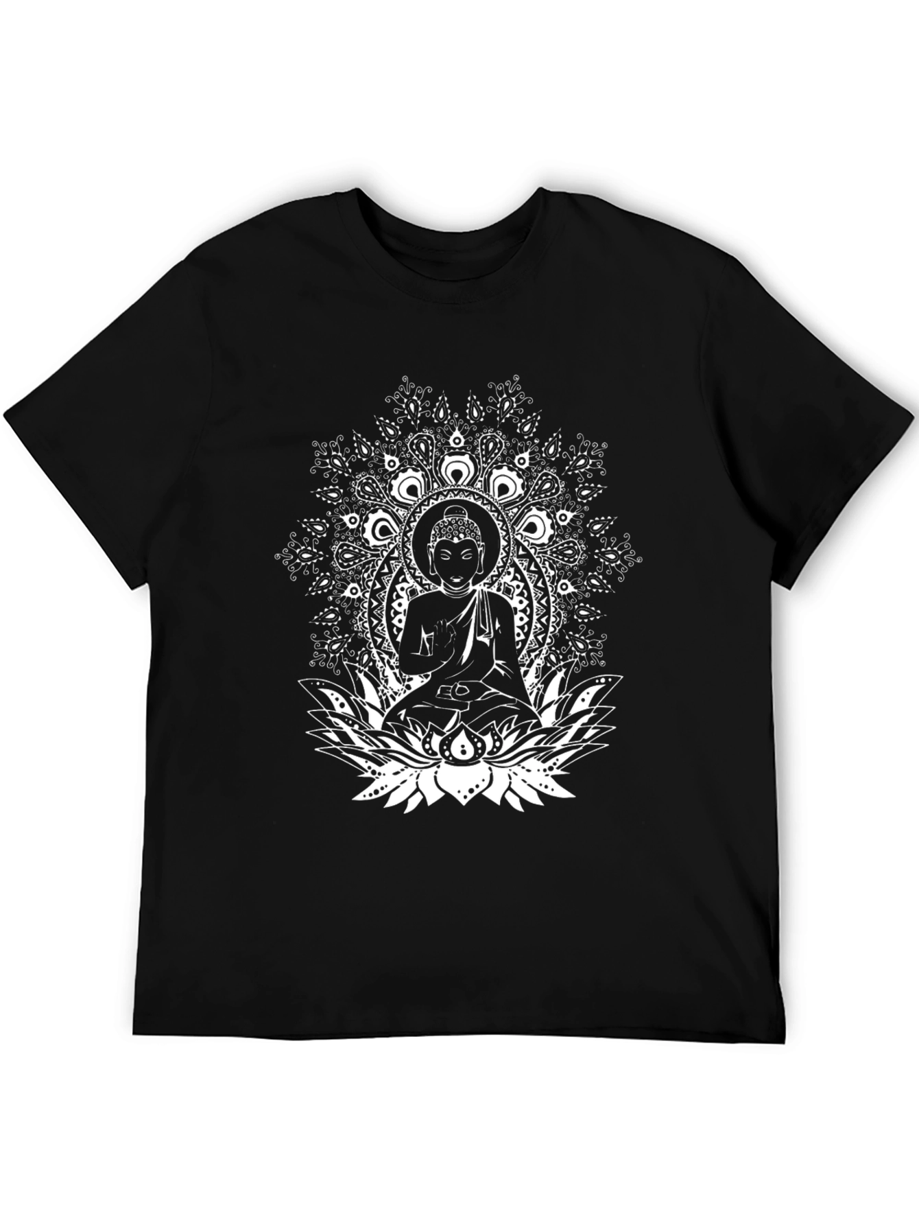 Buddha Mandala Graphic T-Shirt